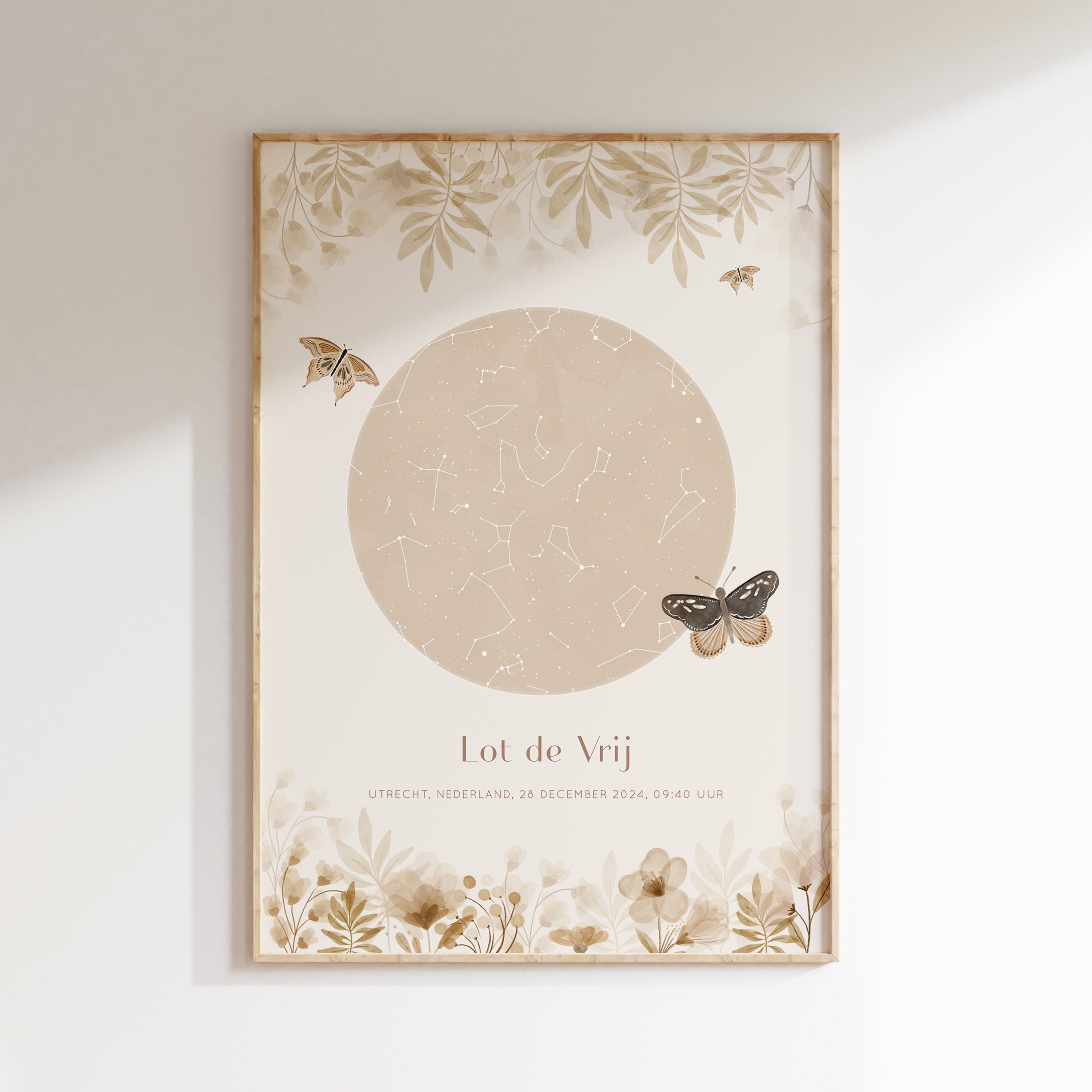 Sterrenhemel poster | Vintage field