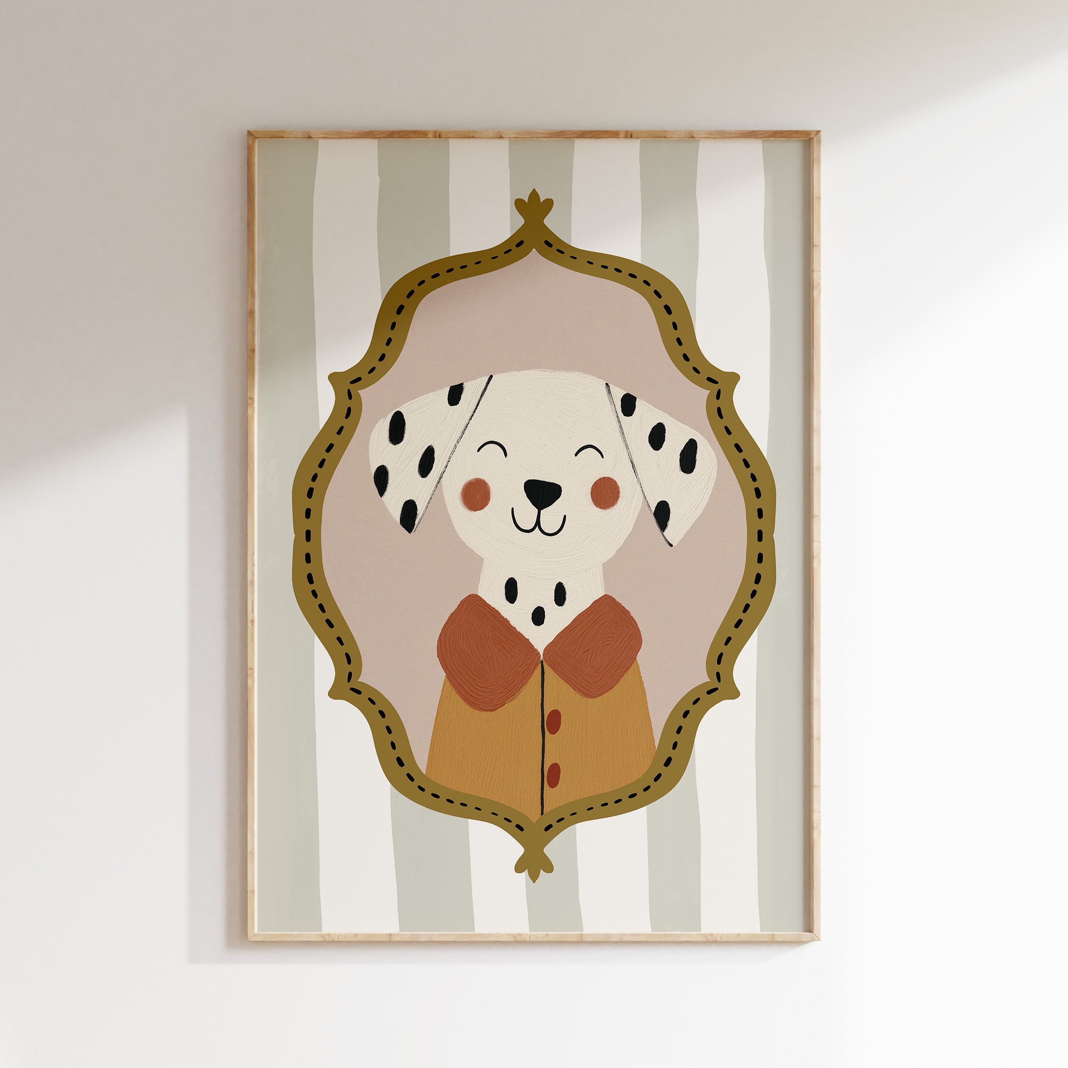 Children's room print - Donny Dalmatian