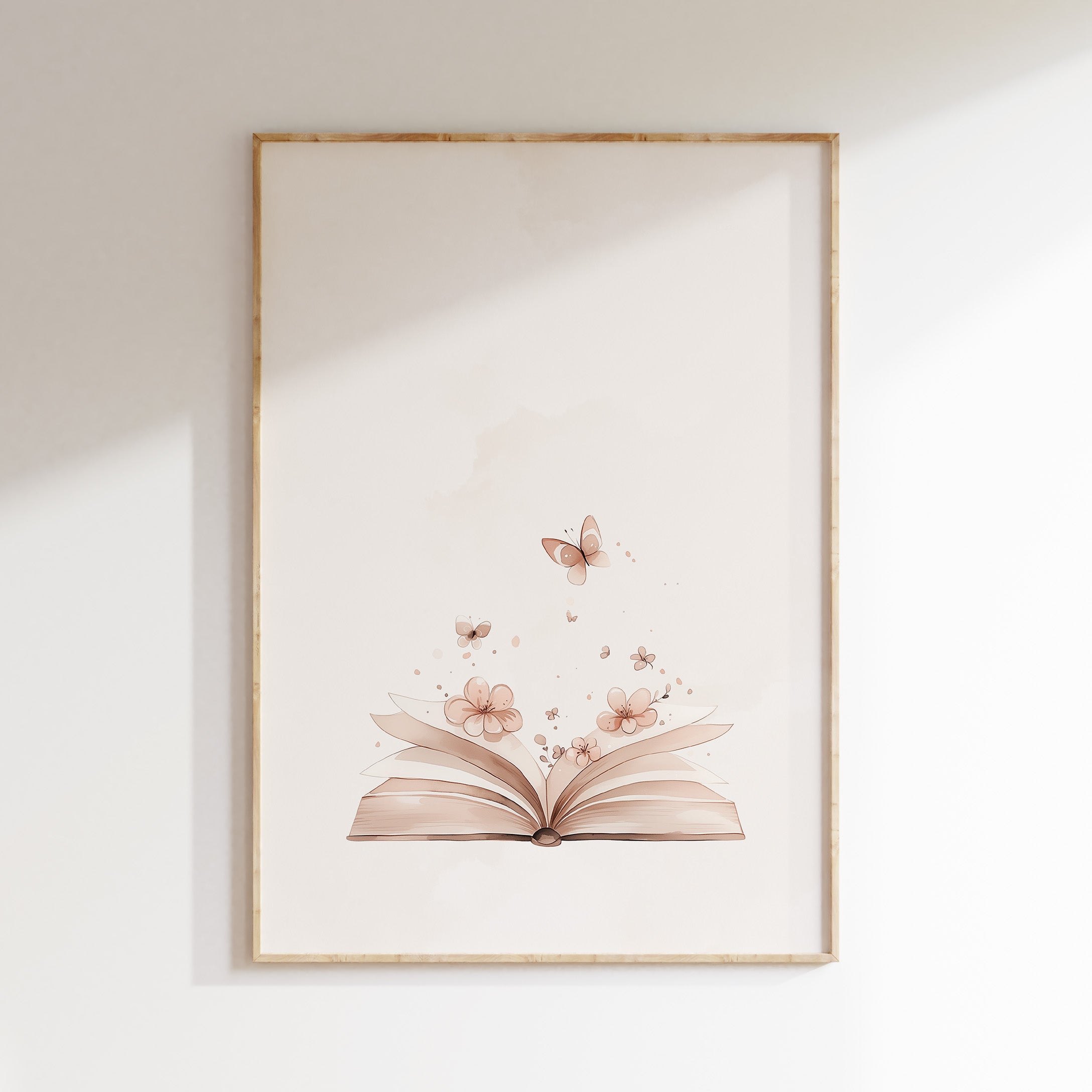 Kinderkamer poster - Magisch boek | Unicorns & Feeën