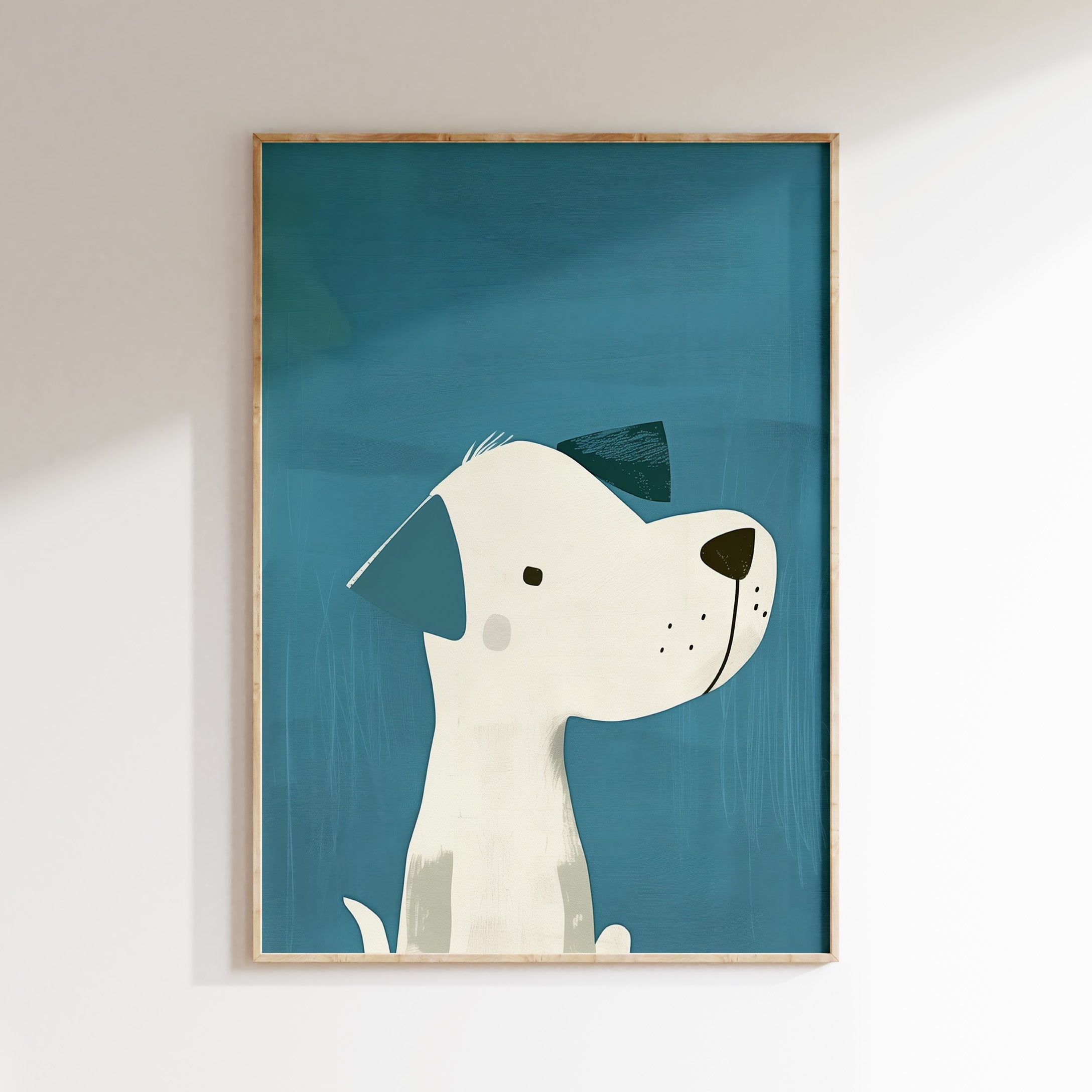 Nursery print - Cute puppy