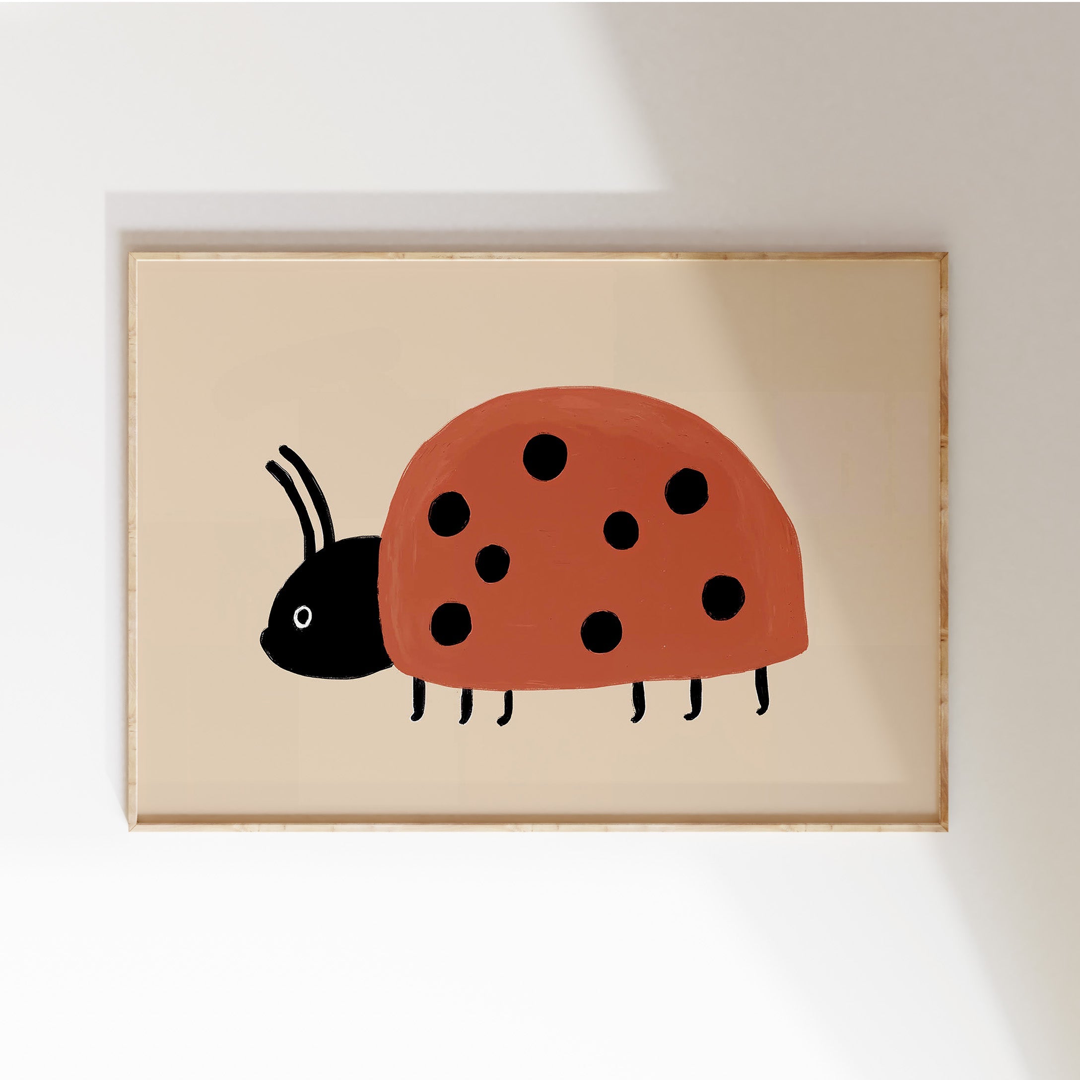 Kinderkamer print - Love bug