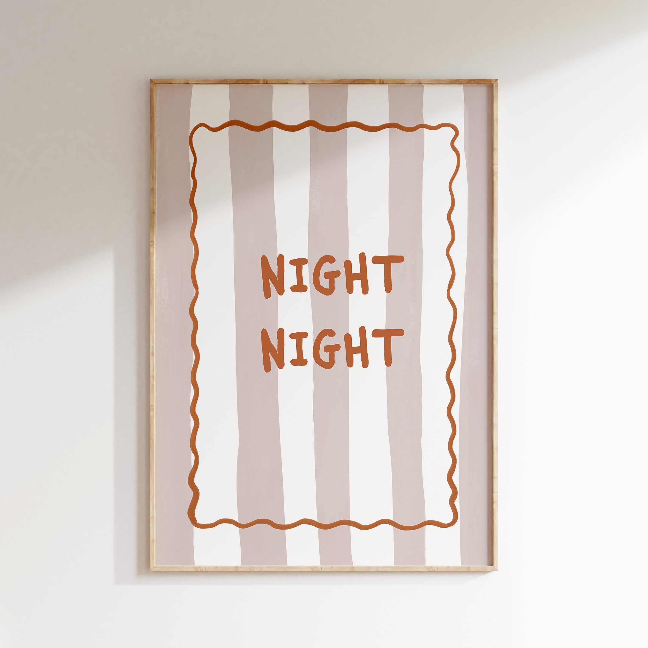 Children's room print - Night Night