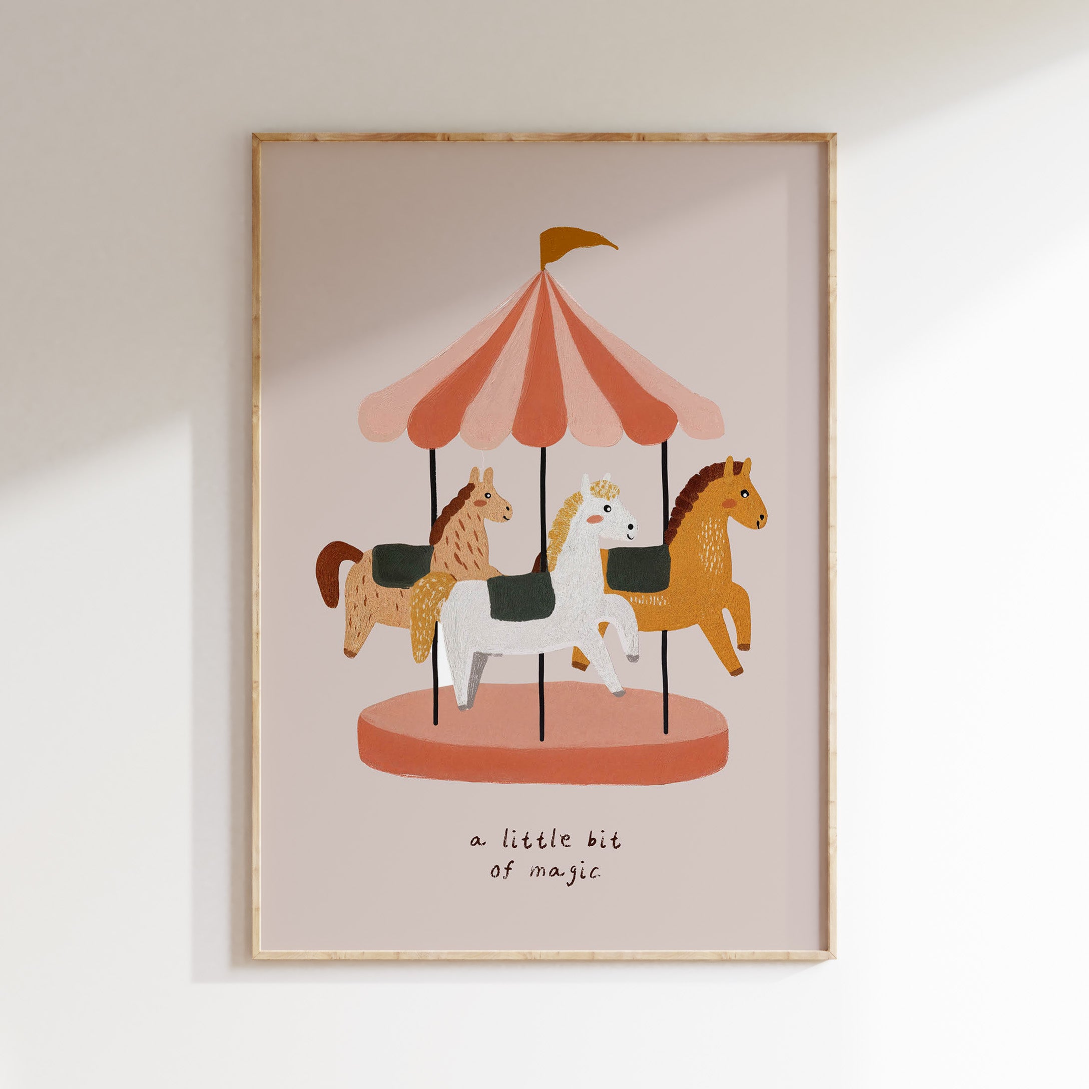 Children's room print - A little bit of magic