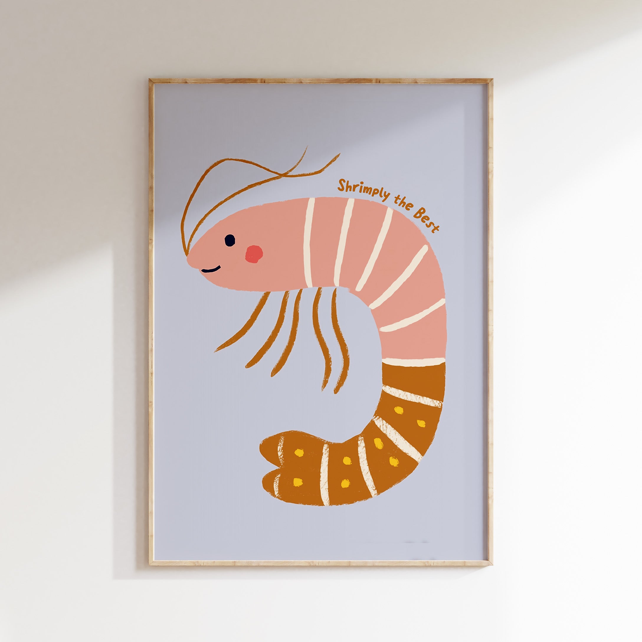 Nursery print - Shrimp