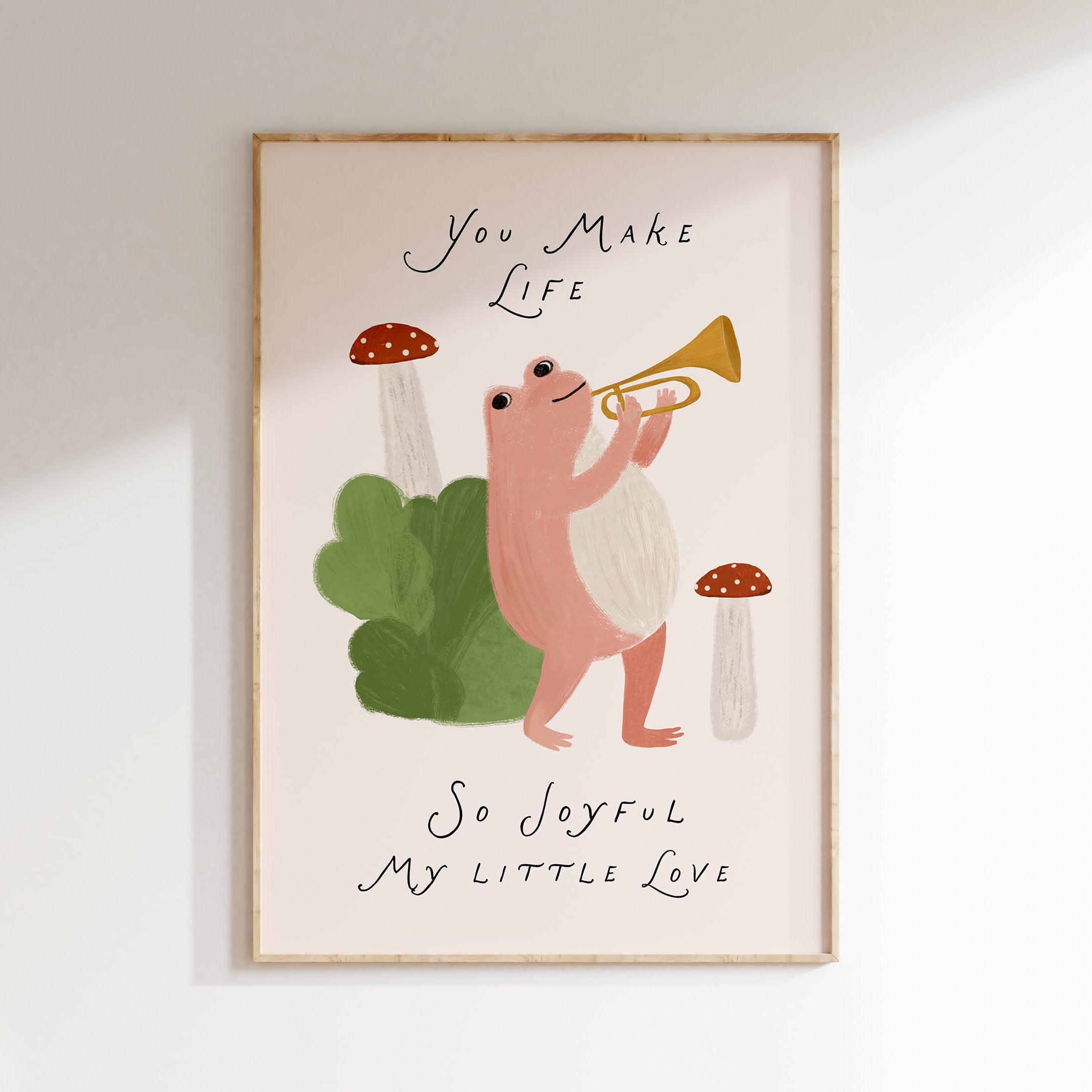 Kinderkamer print - You Make Life So Joyful