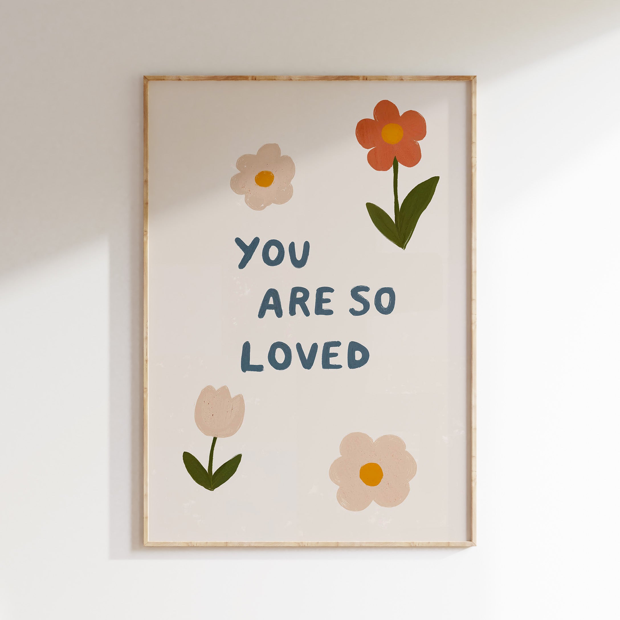 Kinderkamer print - You are so loved