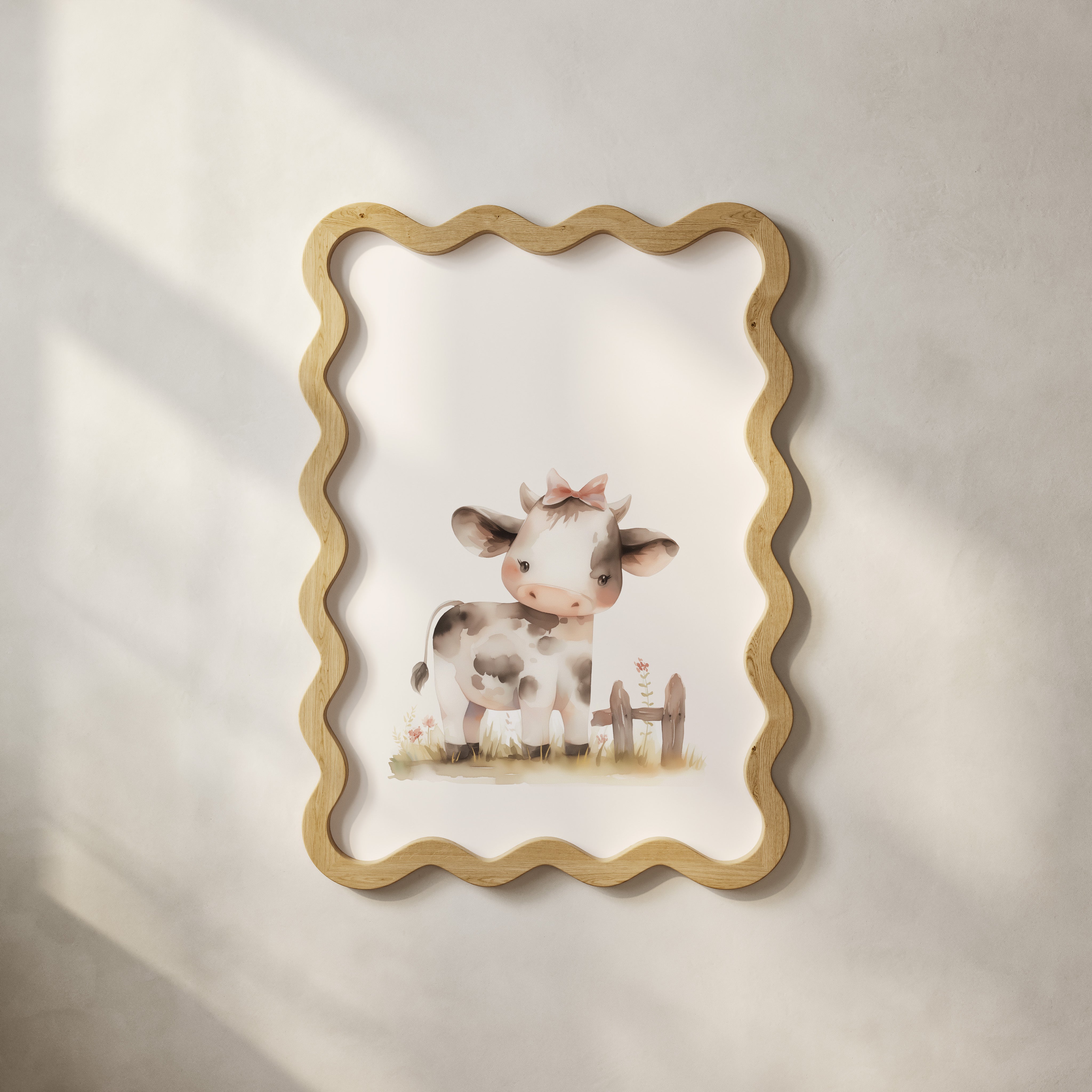 Kinderkamer poster - Koe | Boerderij