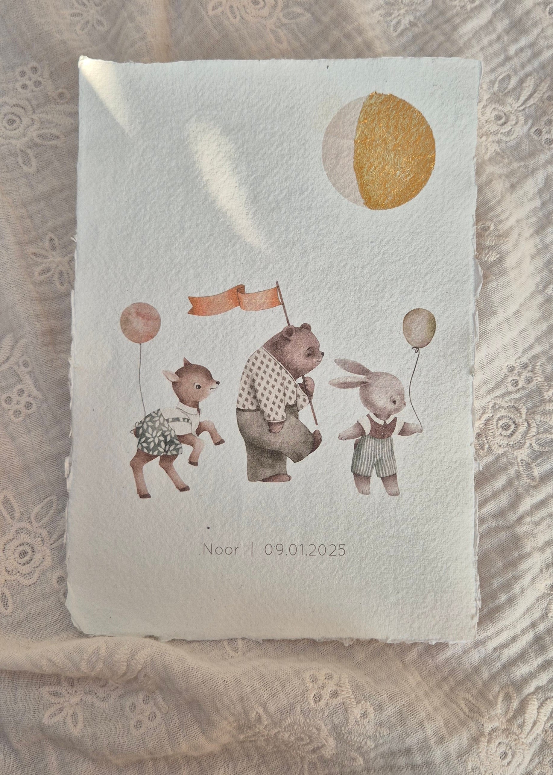 Maanstand poster - The night parade