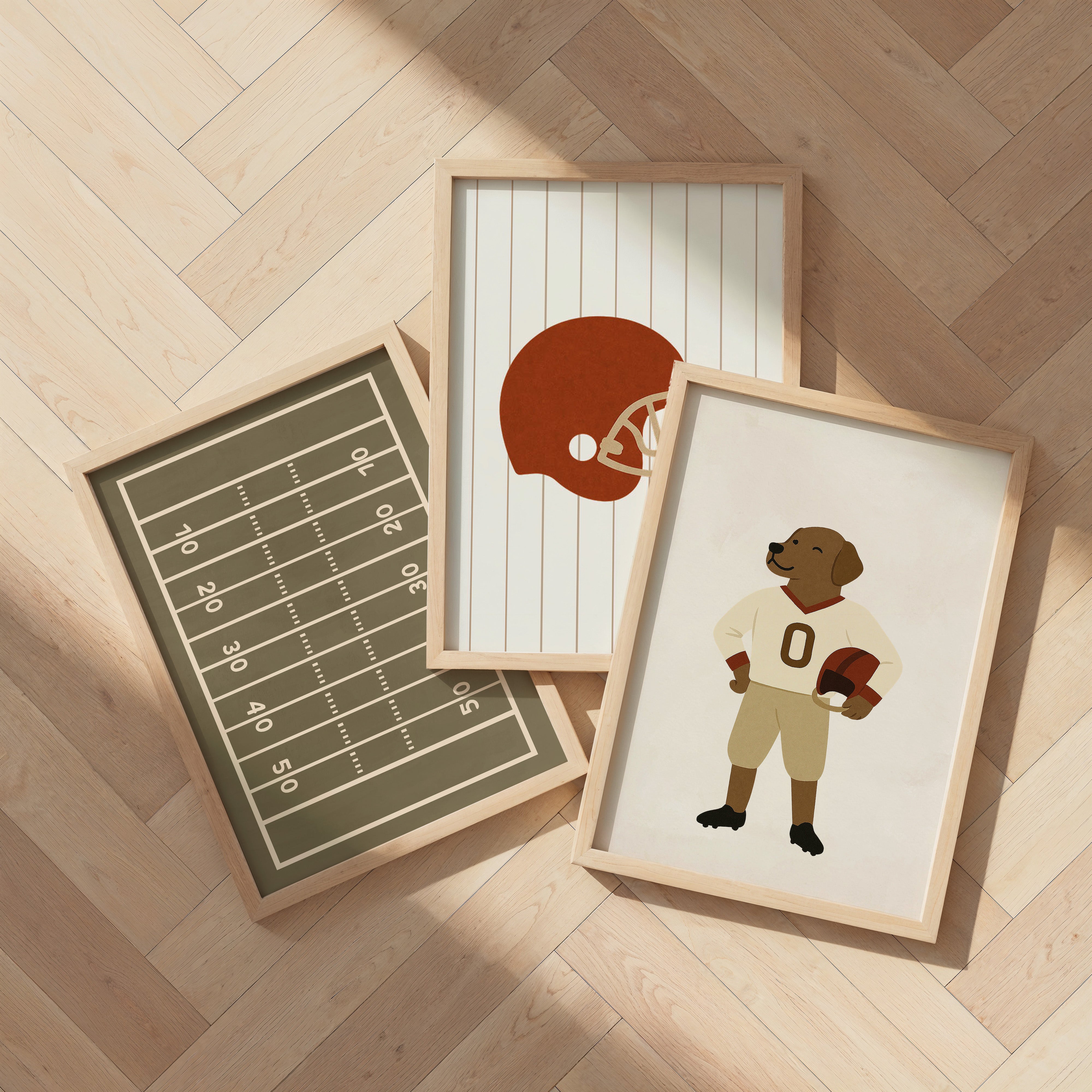 Kinderkamer poster - Football Helm | Sport