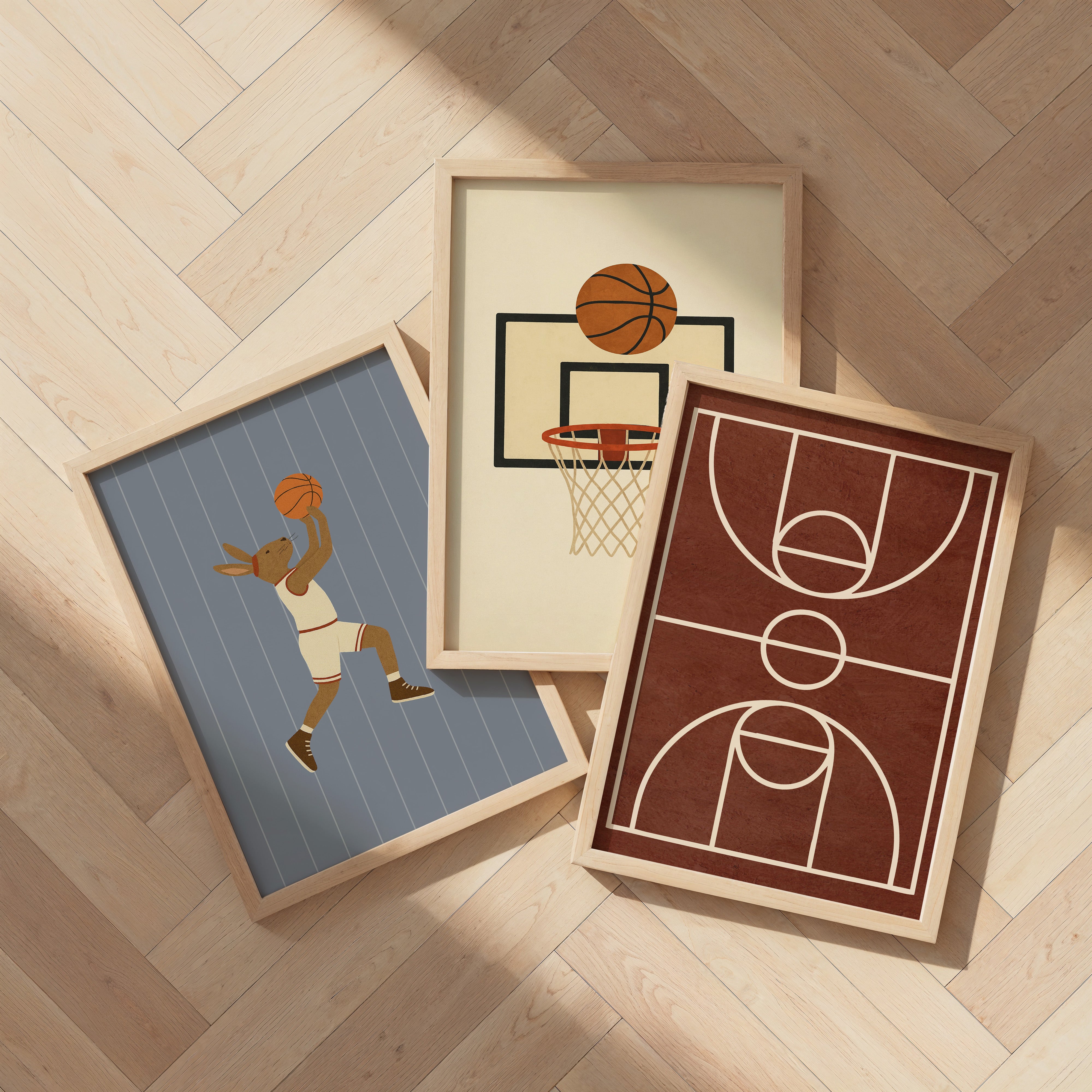 Kinderkamer poster - Basketball Basket | Sport