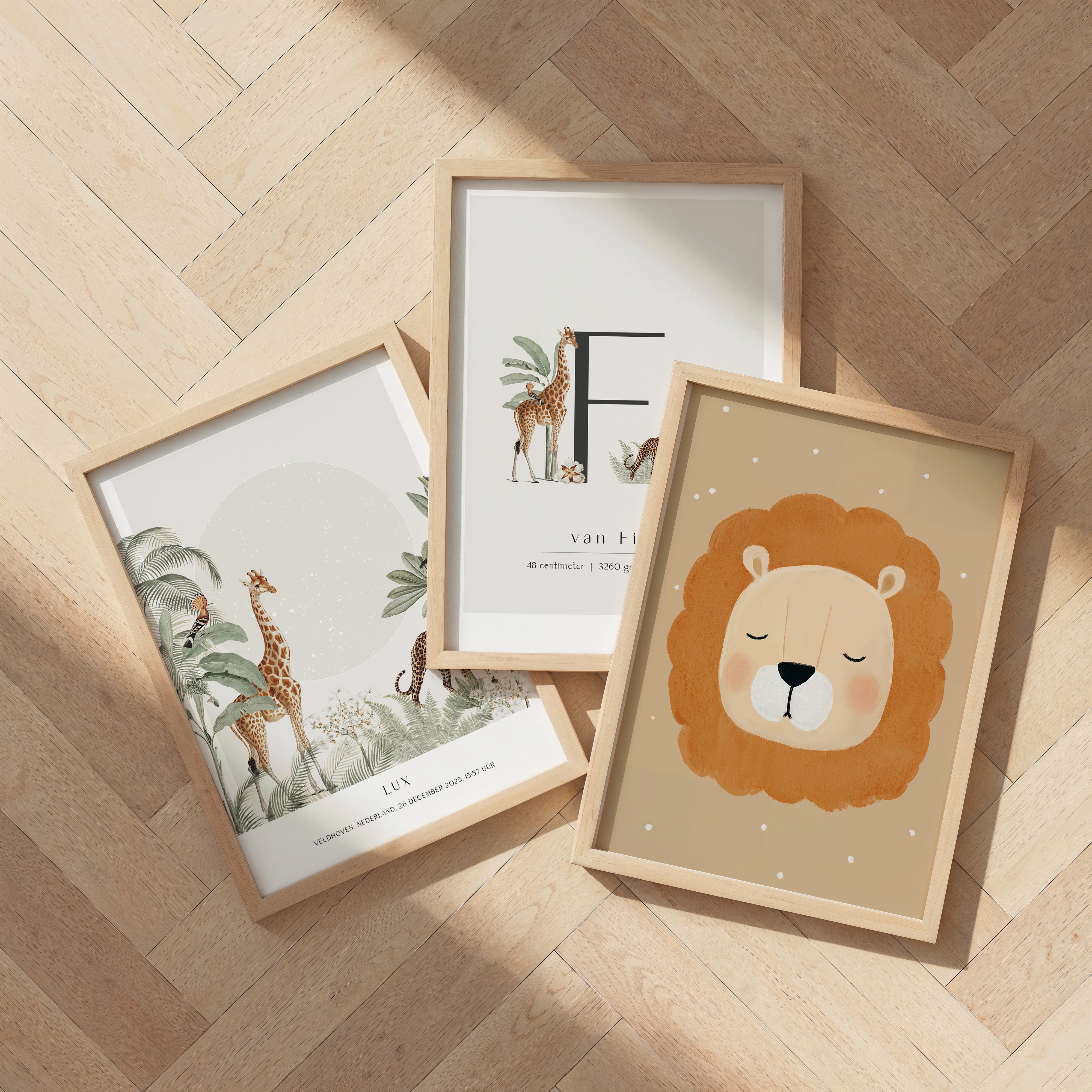 Sterrenhemel poster | Tropische jungle