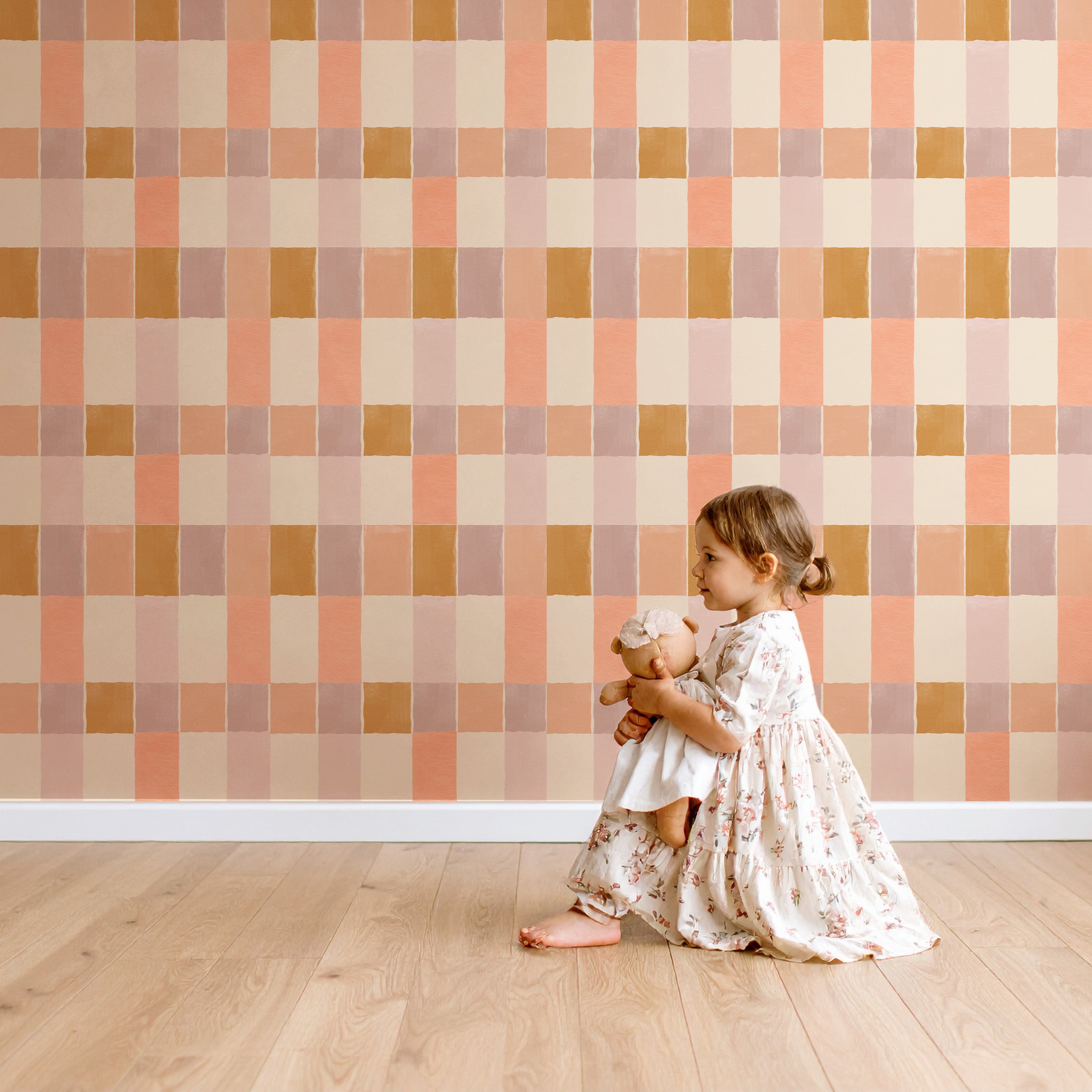 Wallpaper Tile Tile - lilac