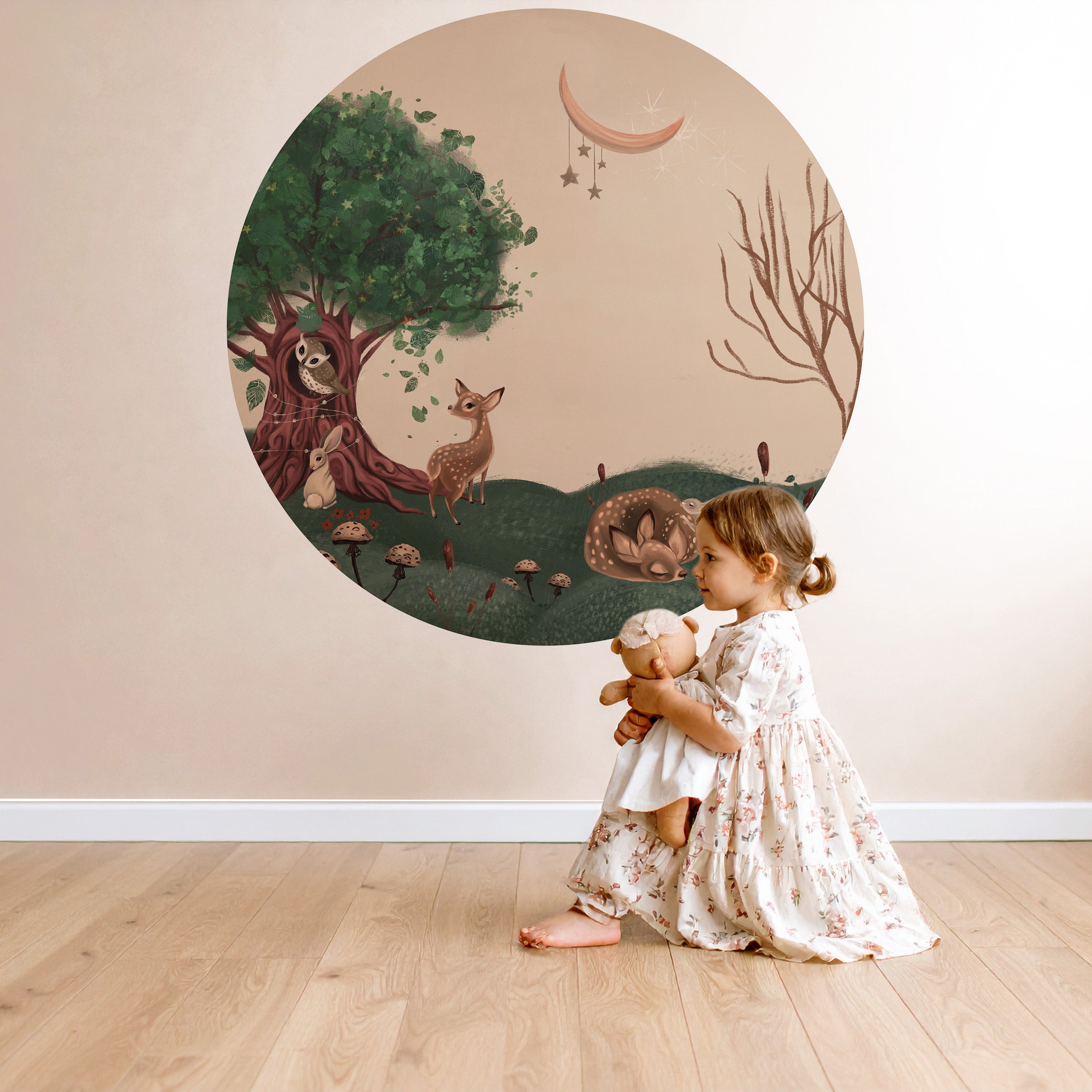 Behangcirkel - Enchanted Forest