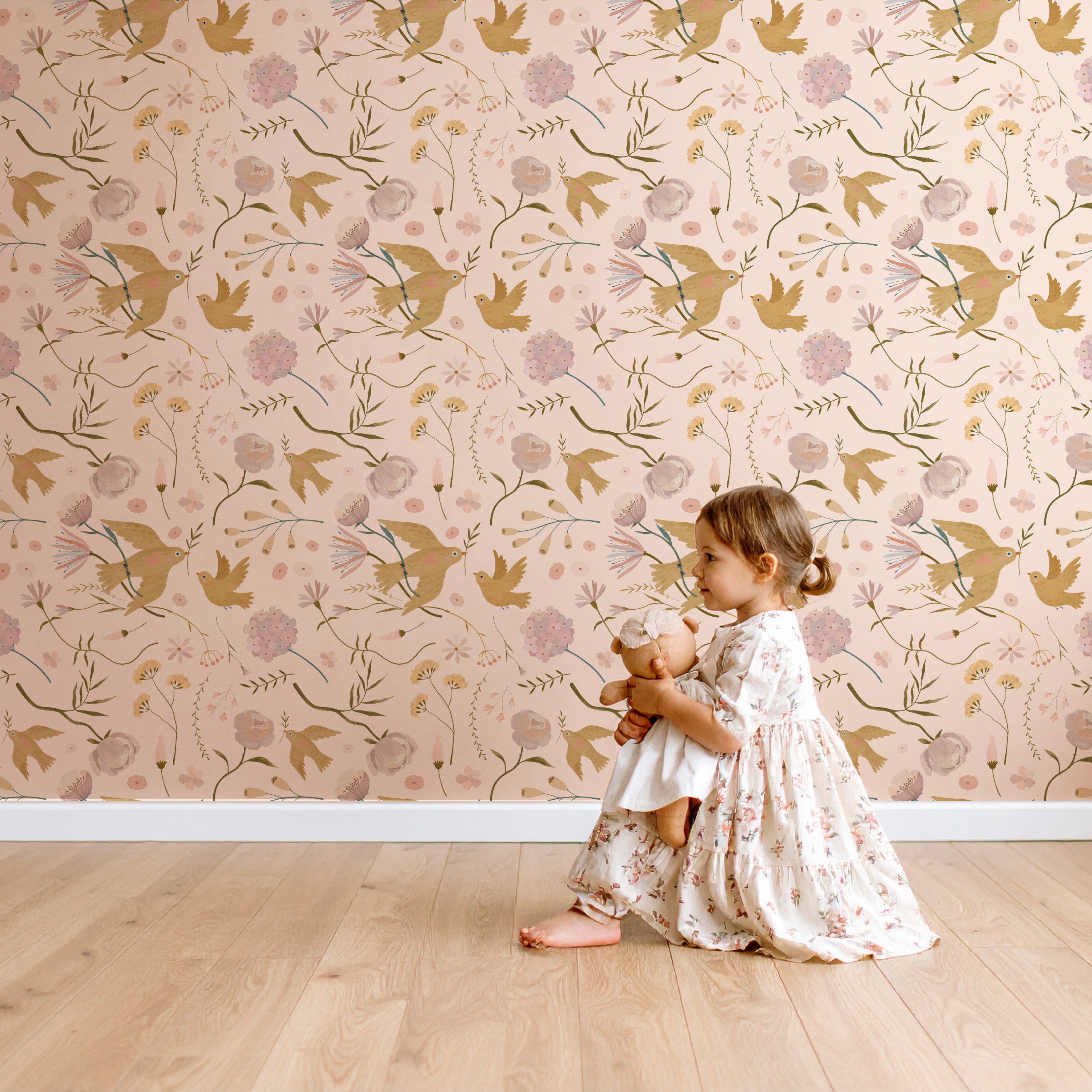 Behang Garden of Paradise