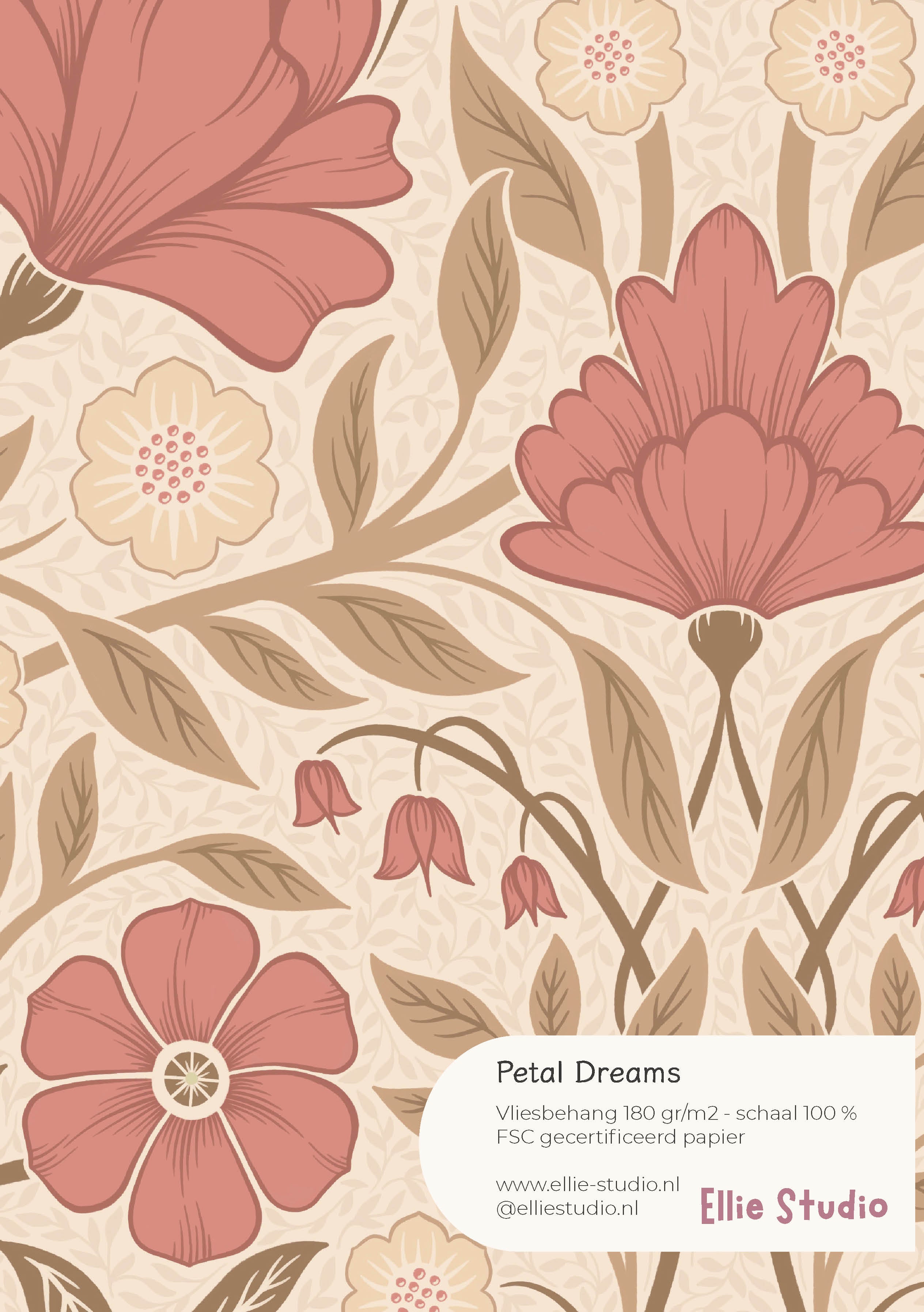 Behangstaal Petal Dreams