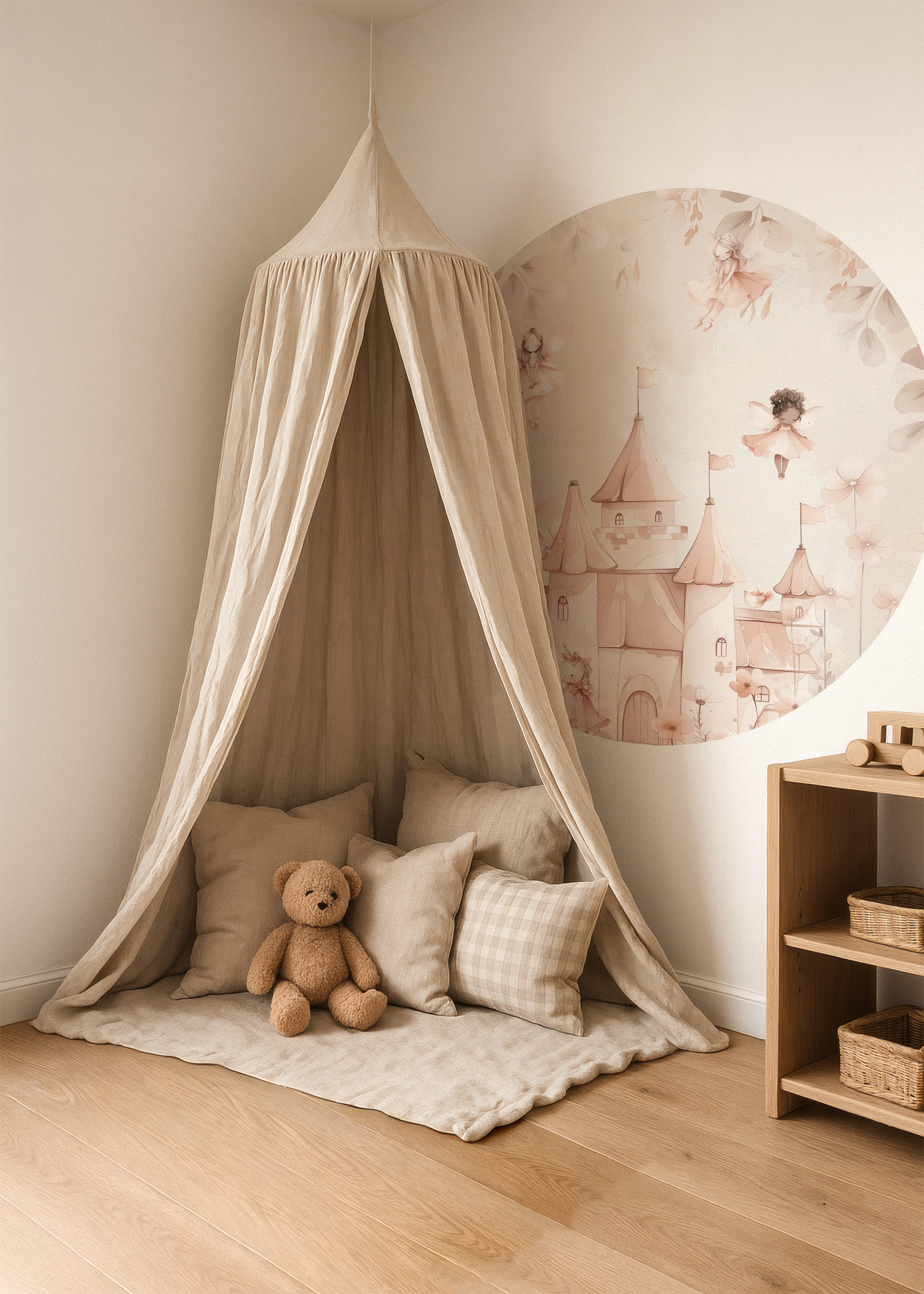 Behangcirkel - Unicorns & Feeën