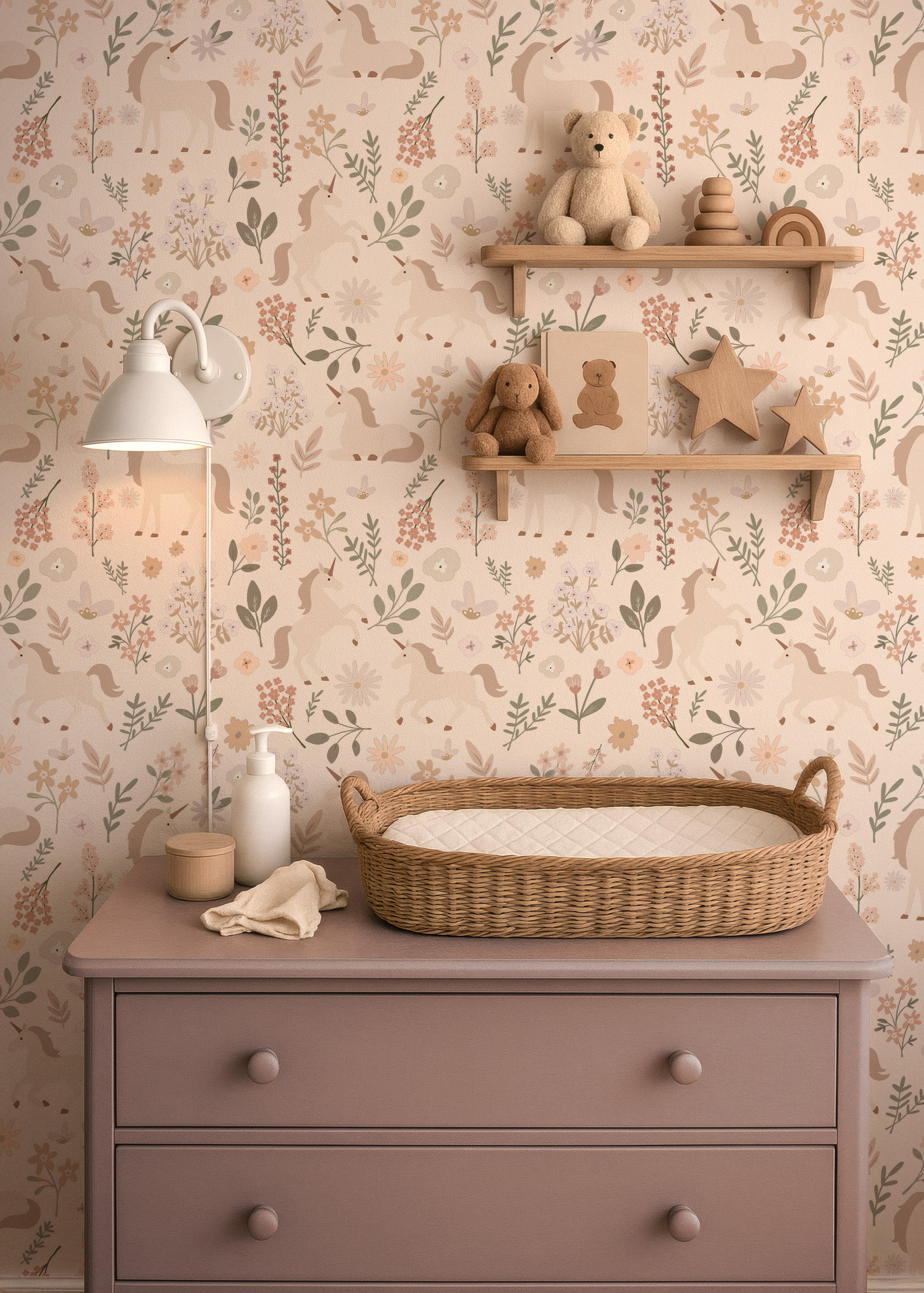 Wallpaper Vintage Flowers