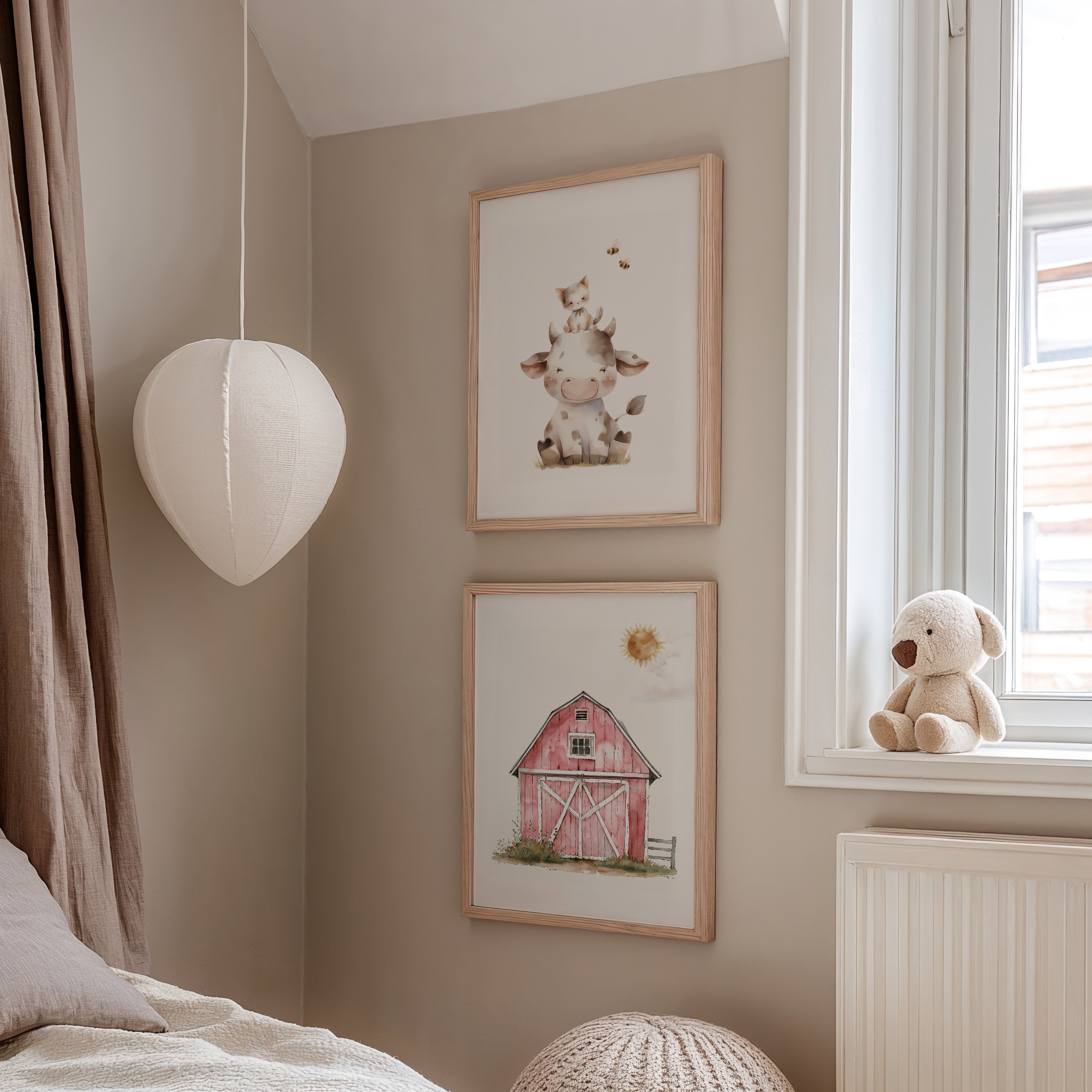 Children's room poster - Farm