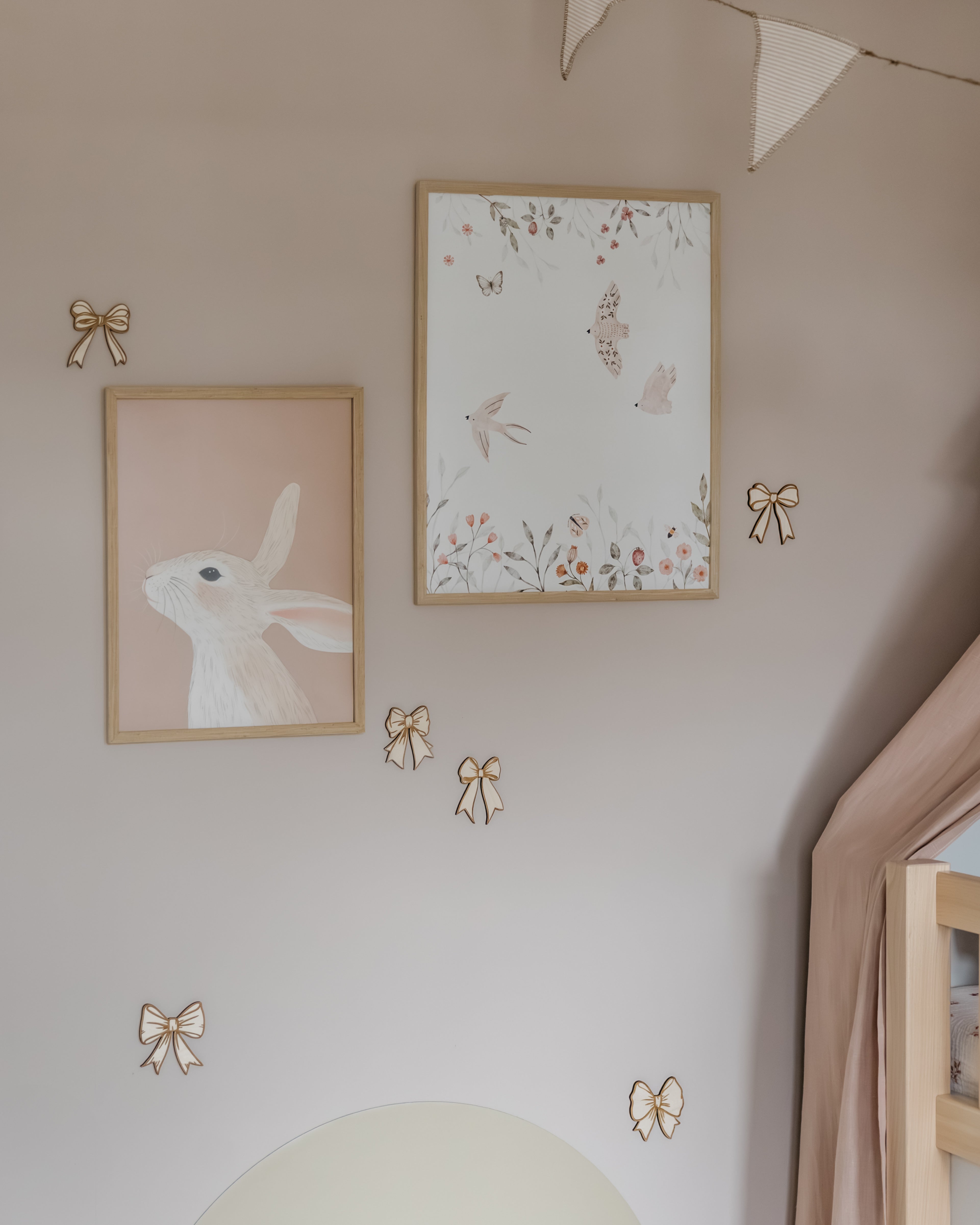 Kinderkamer poster - Dansende Vogels | Spring Garden