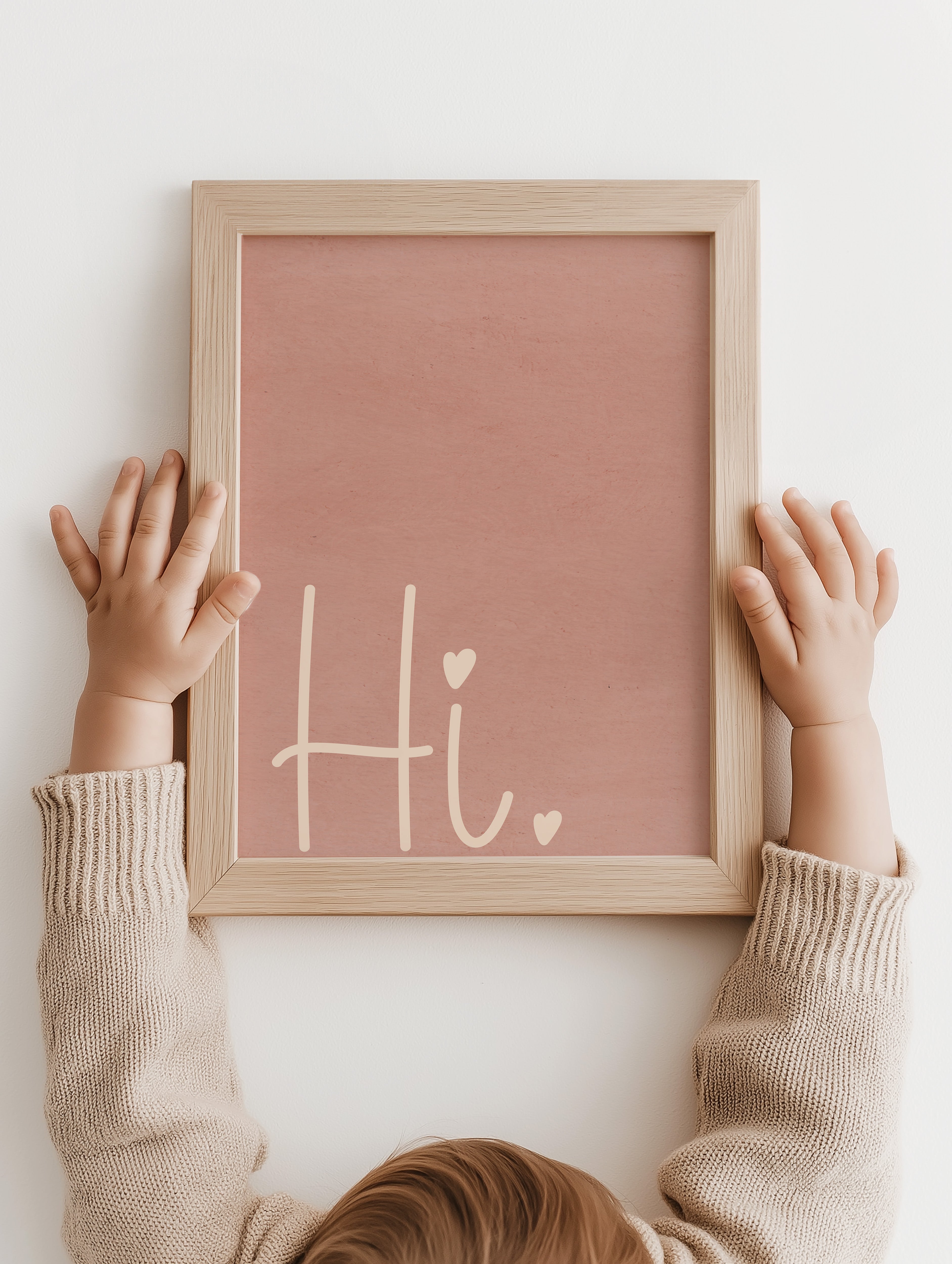 Kinderkamer poster - Hi