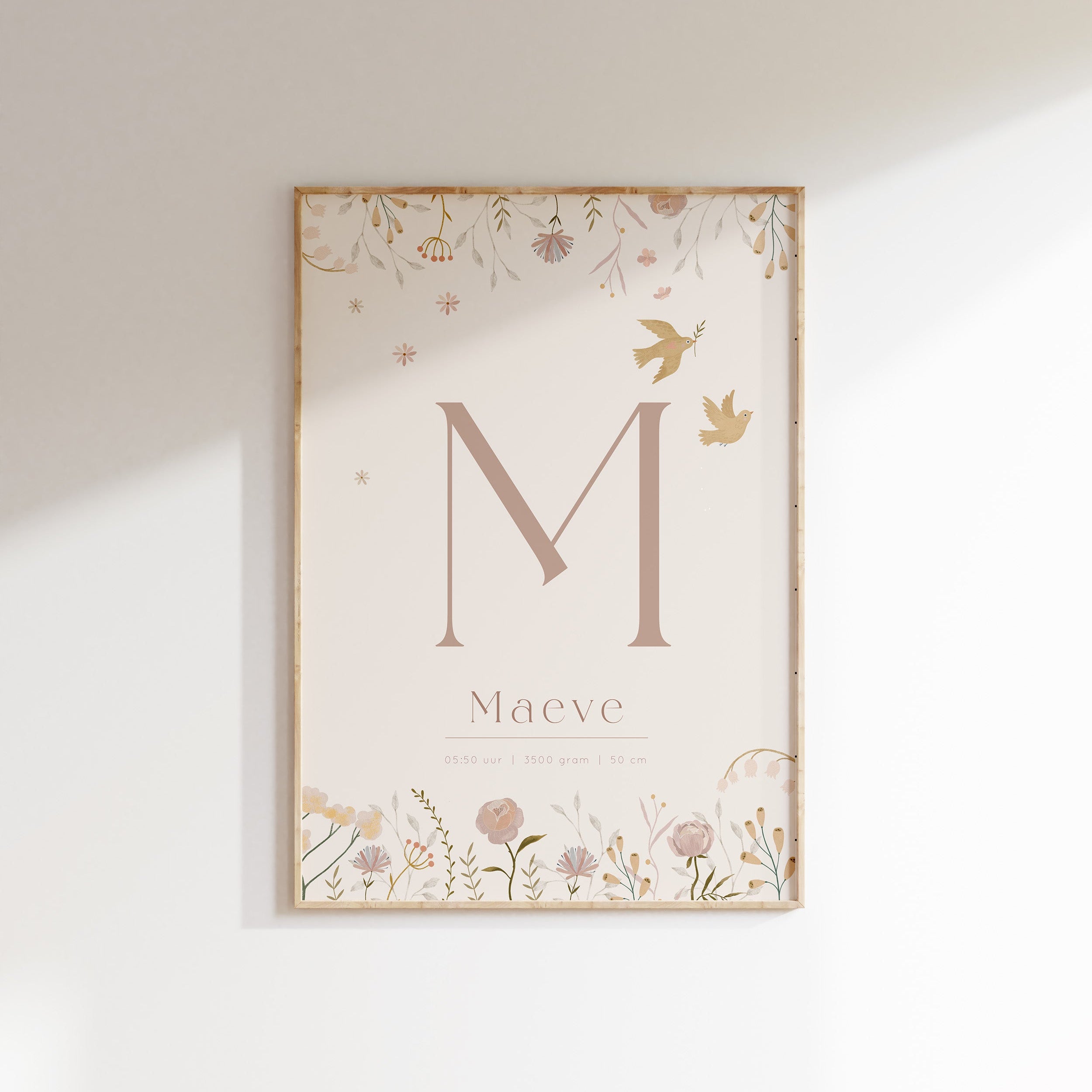 Geboorteposter Garden of Paradise