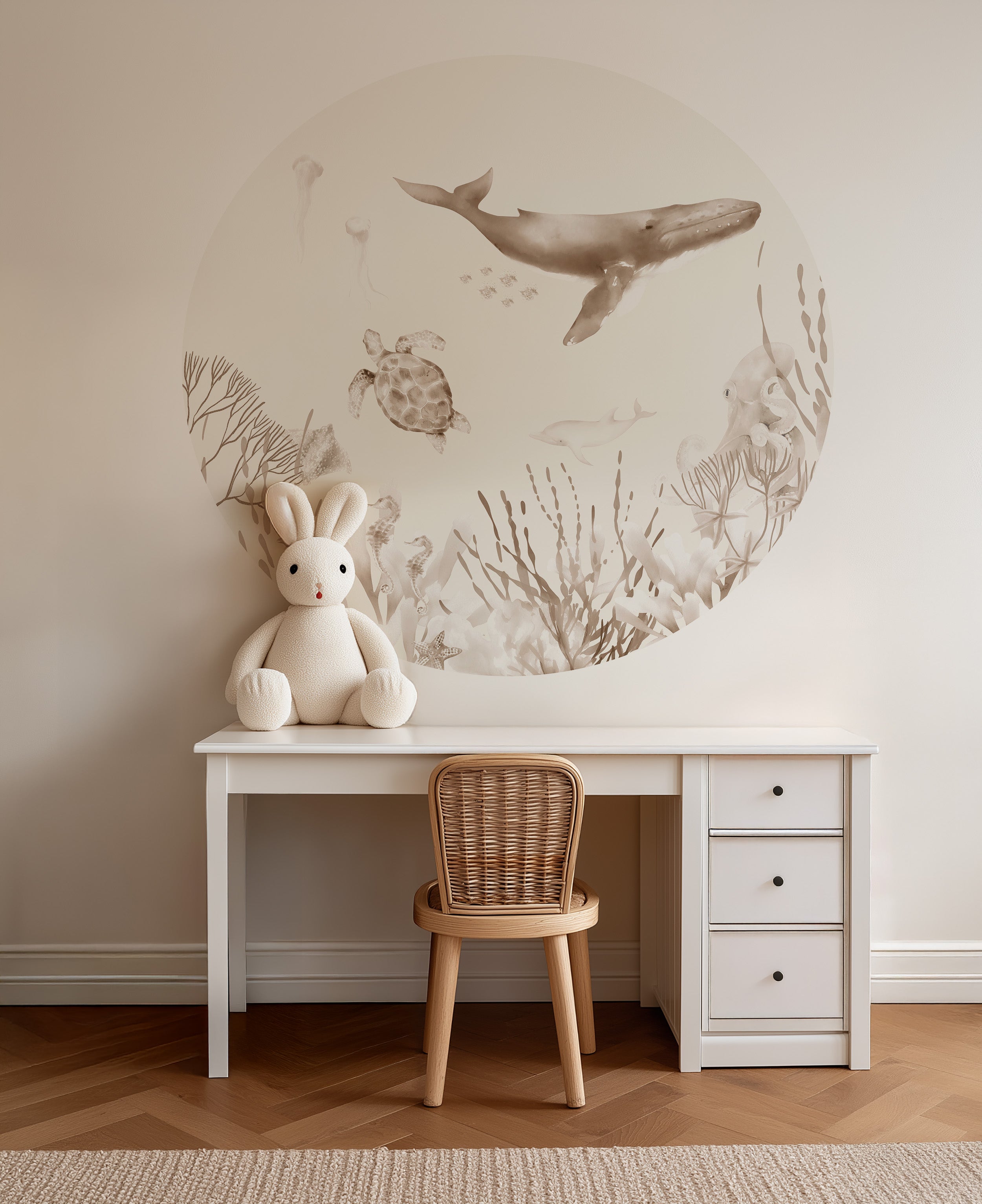 Behangcirkel - Onderwaterwereld