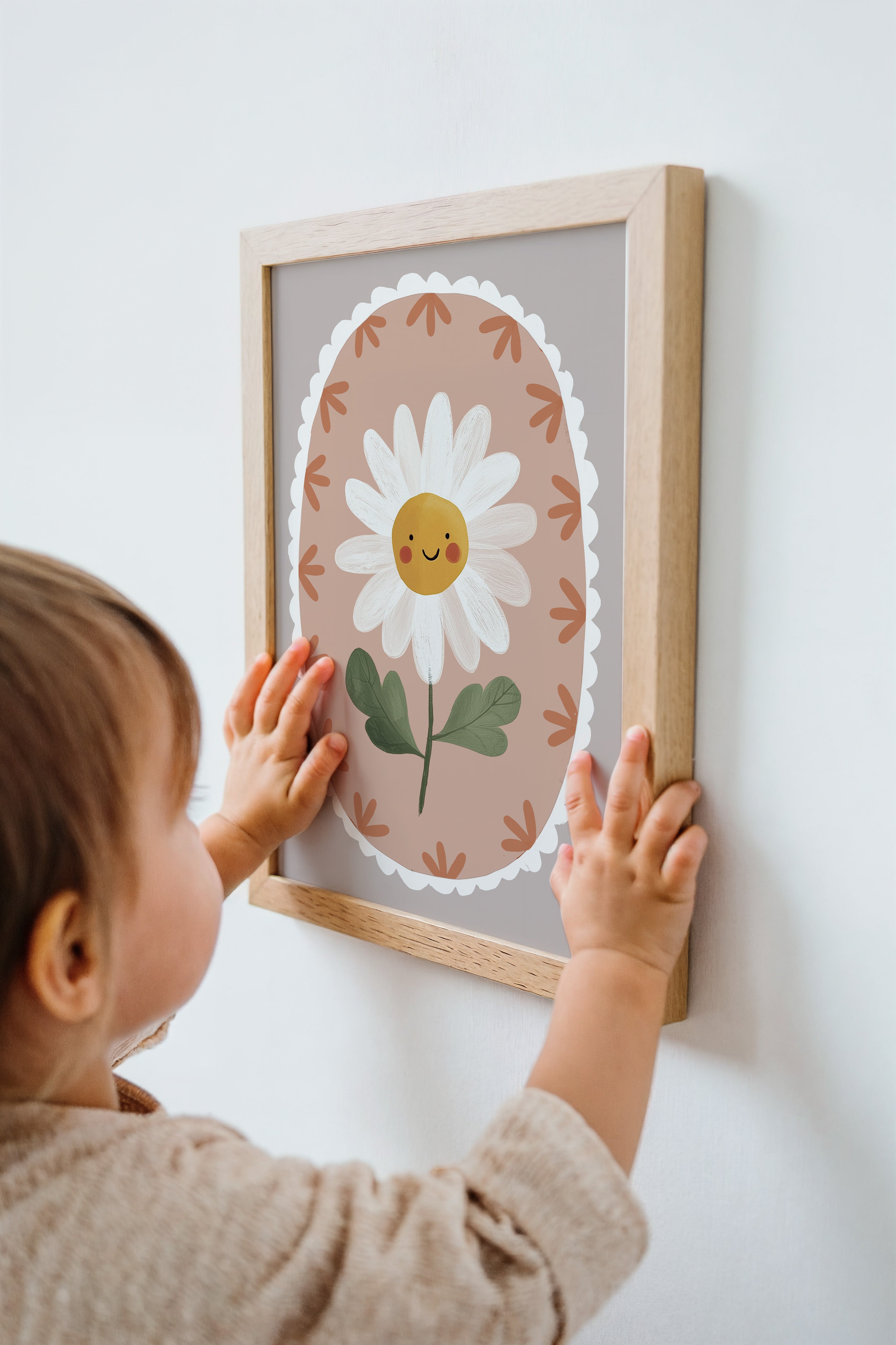 Kinderkamer print - Bloem