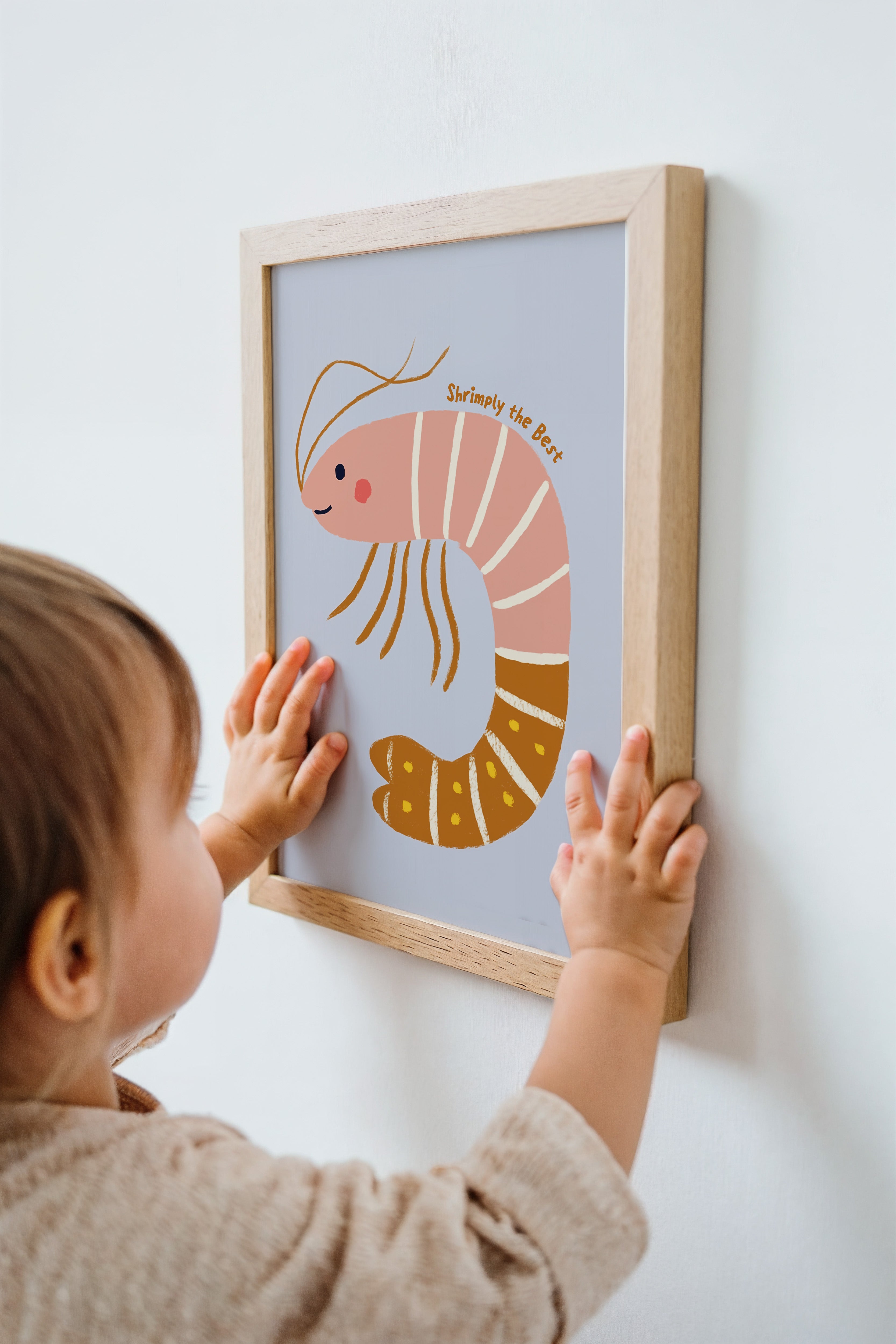 Nursery print - Shrimp