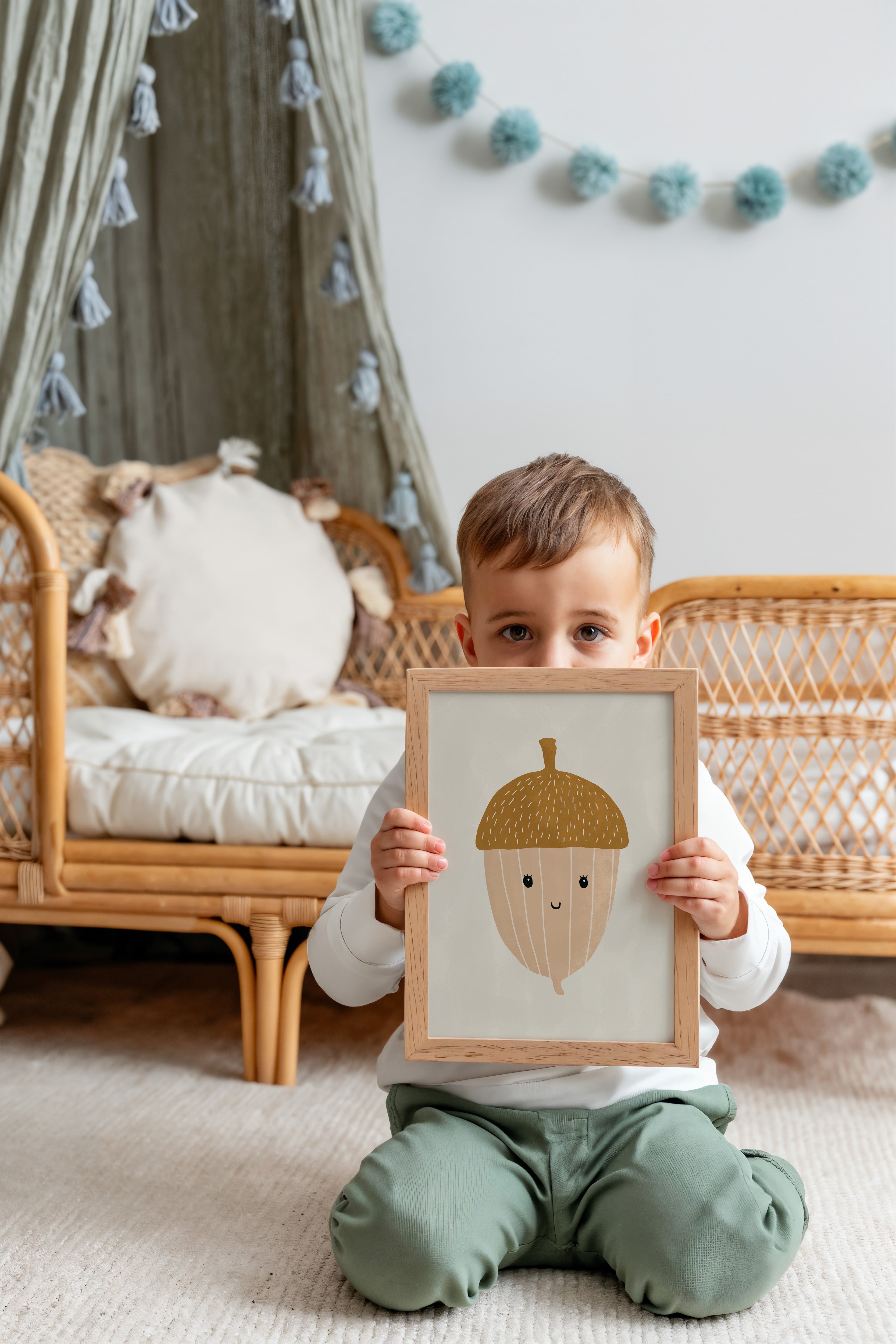 Children's room print - Sweet Acorn