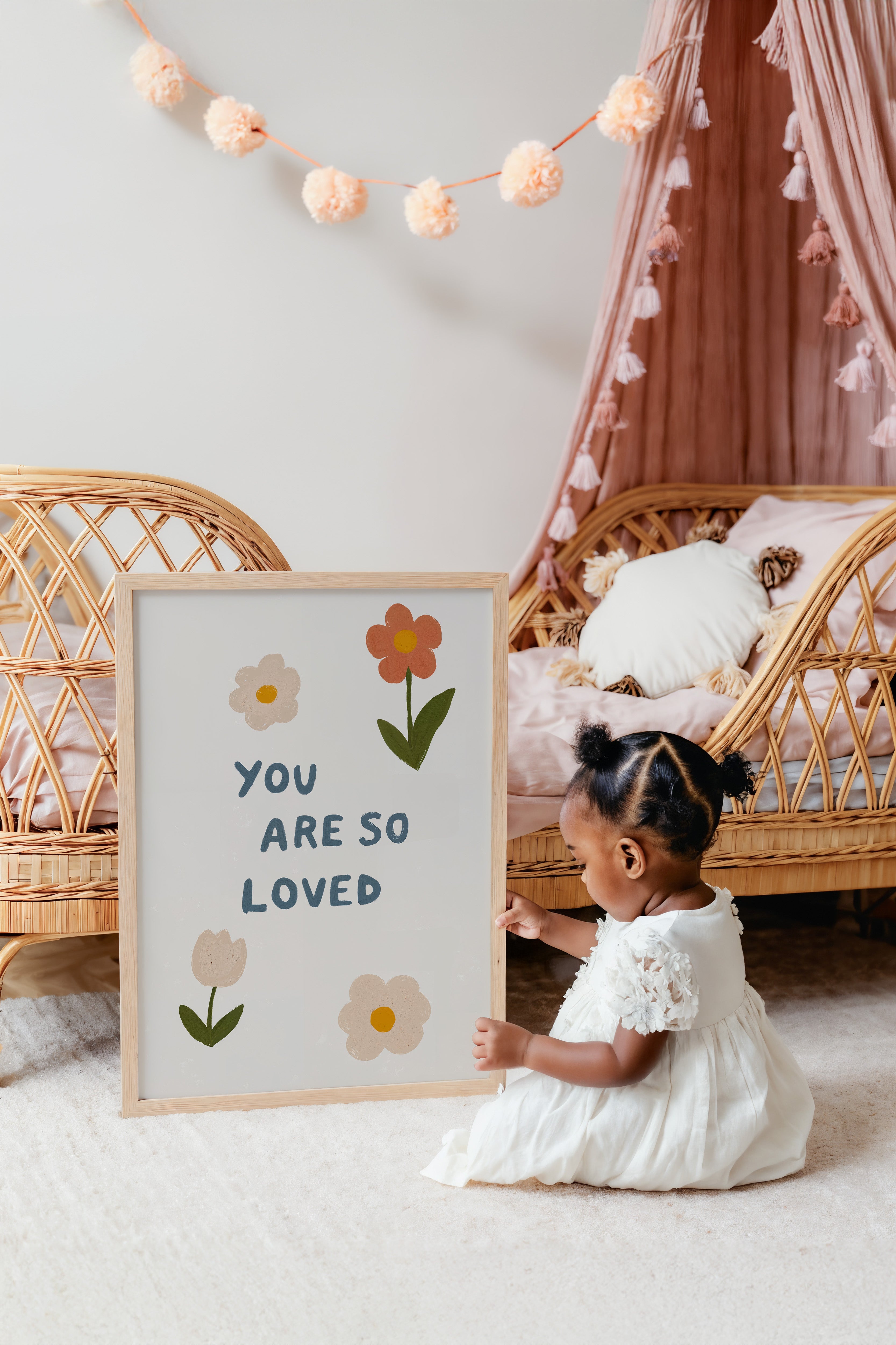 Kinderkamer print - You are so loved