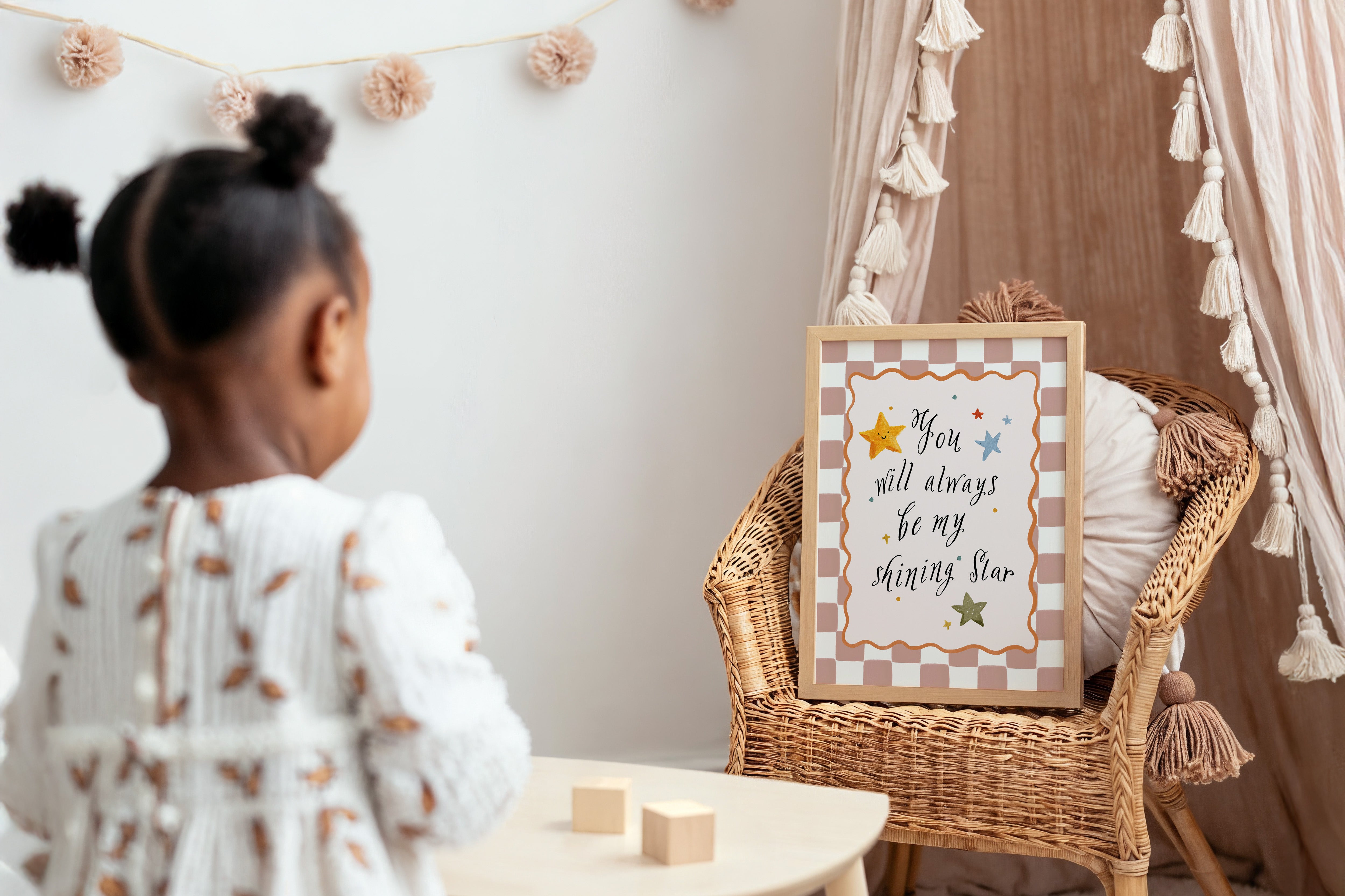 Kinderkamer print - You Will Always Be My Shining Star
