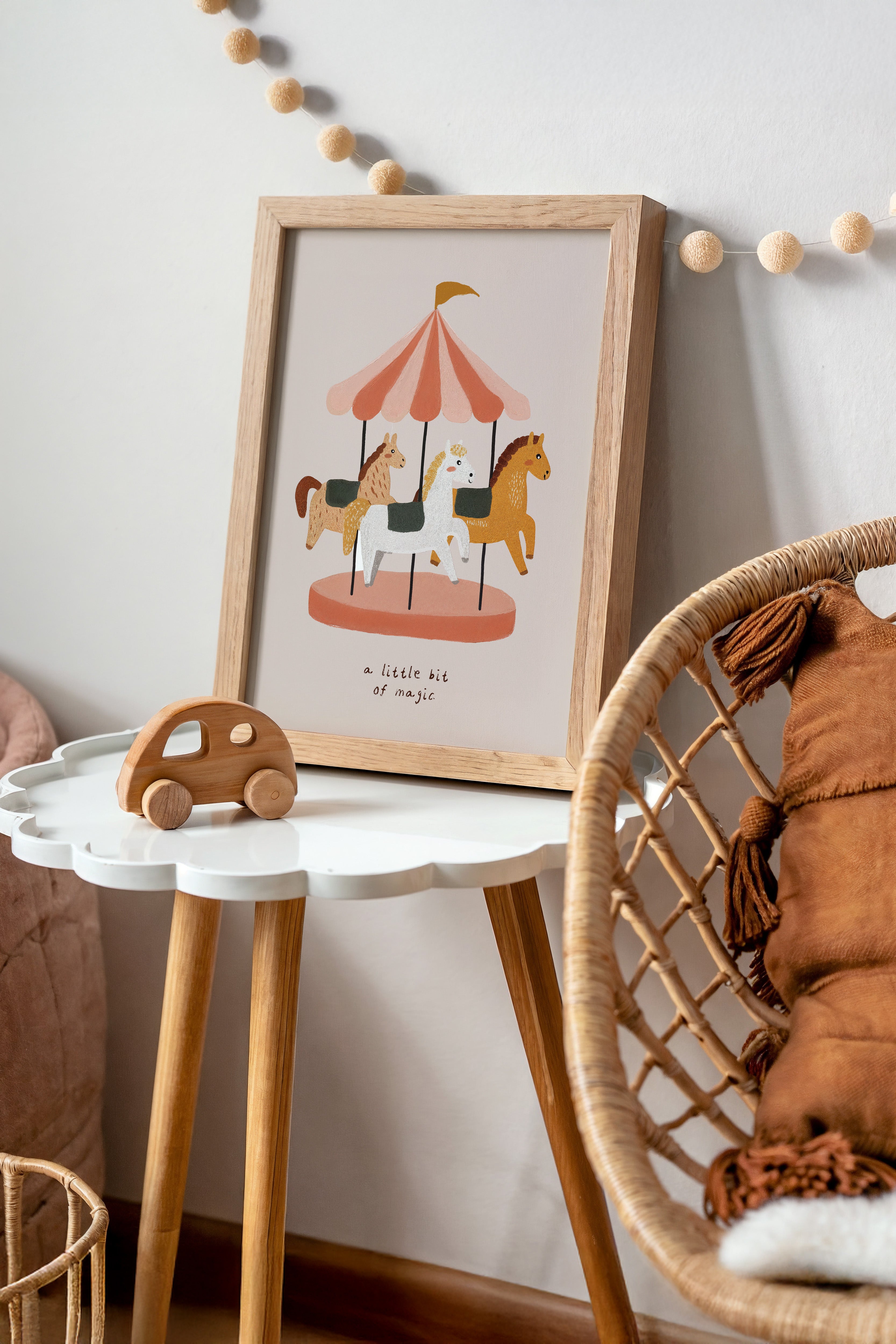 Children's room print - A little bit of magic