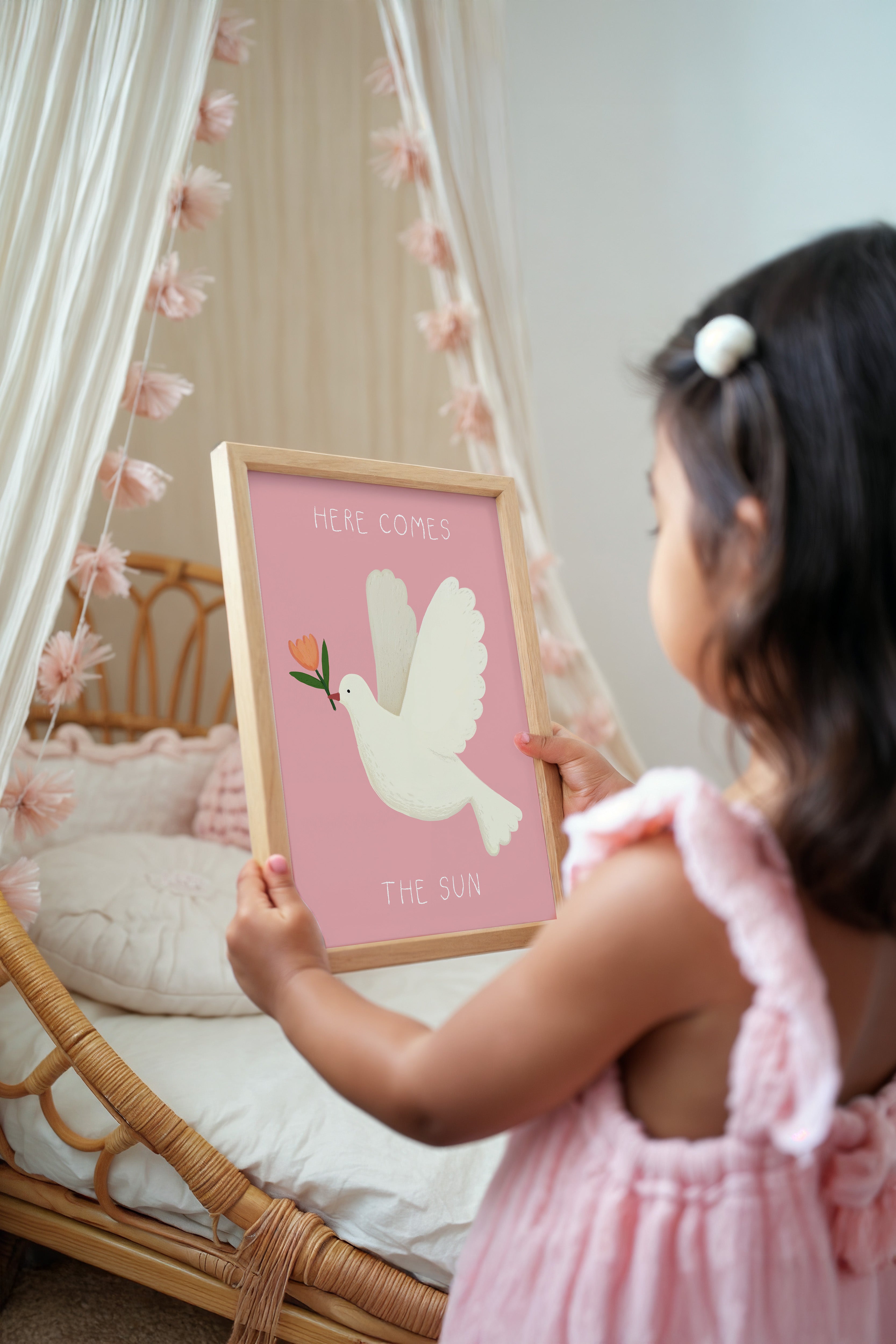 Children's room print - Here comes the sun