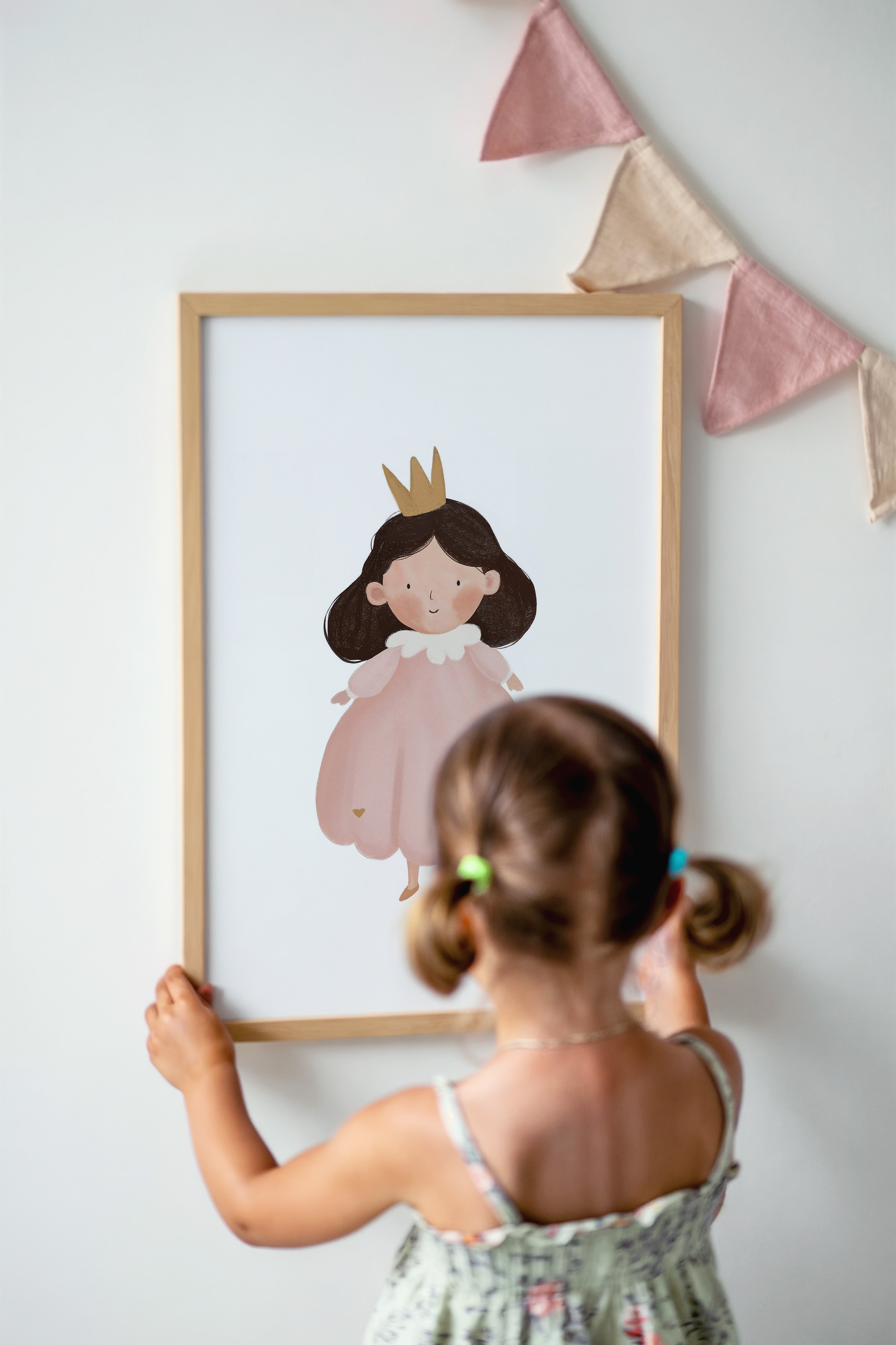 Children's room print - Princess Amala