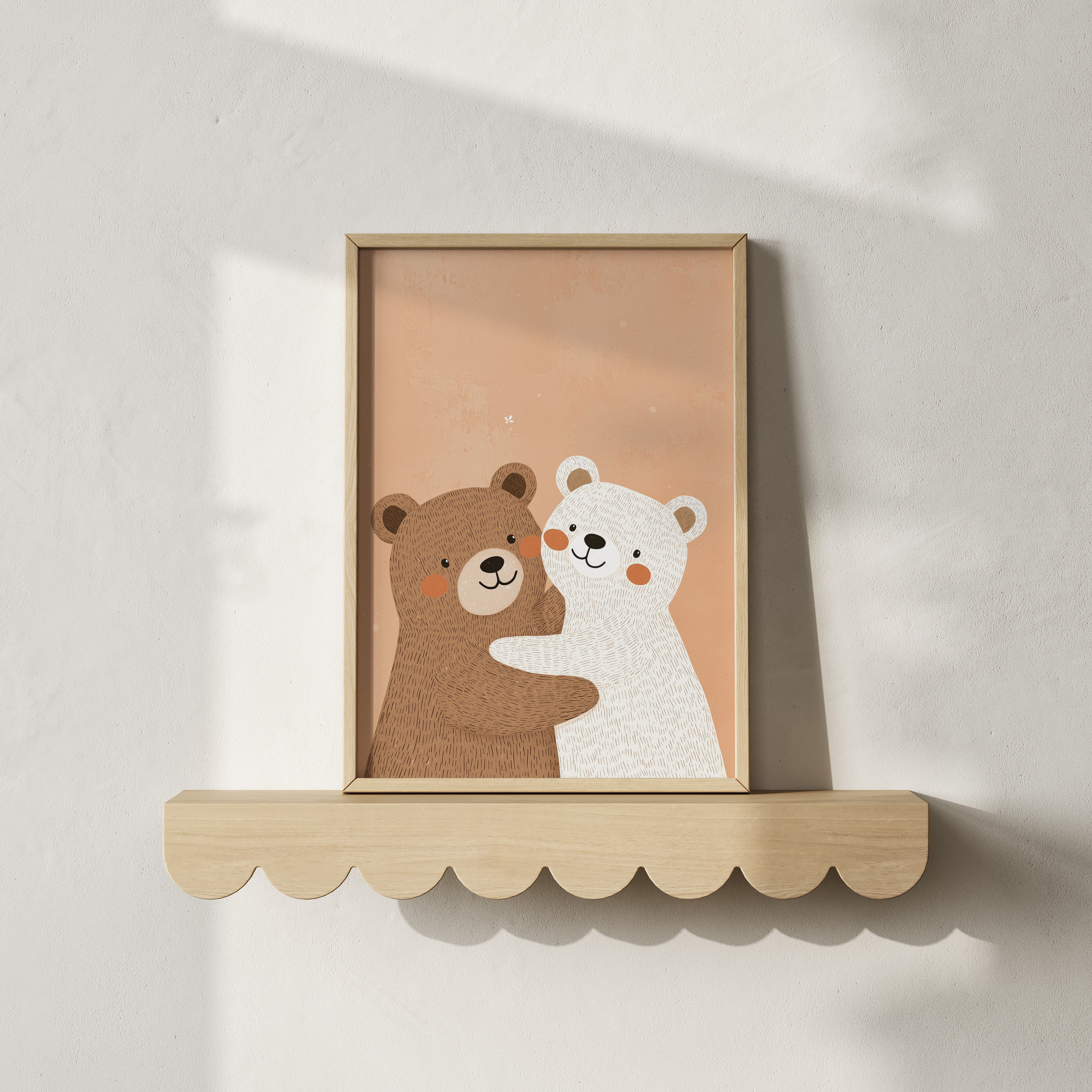 Children's room print - Sweet teddy bears
