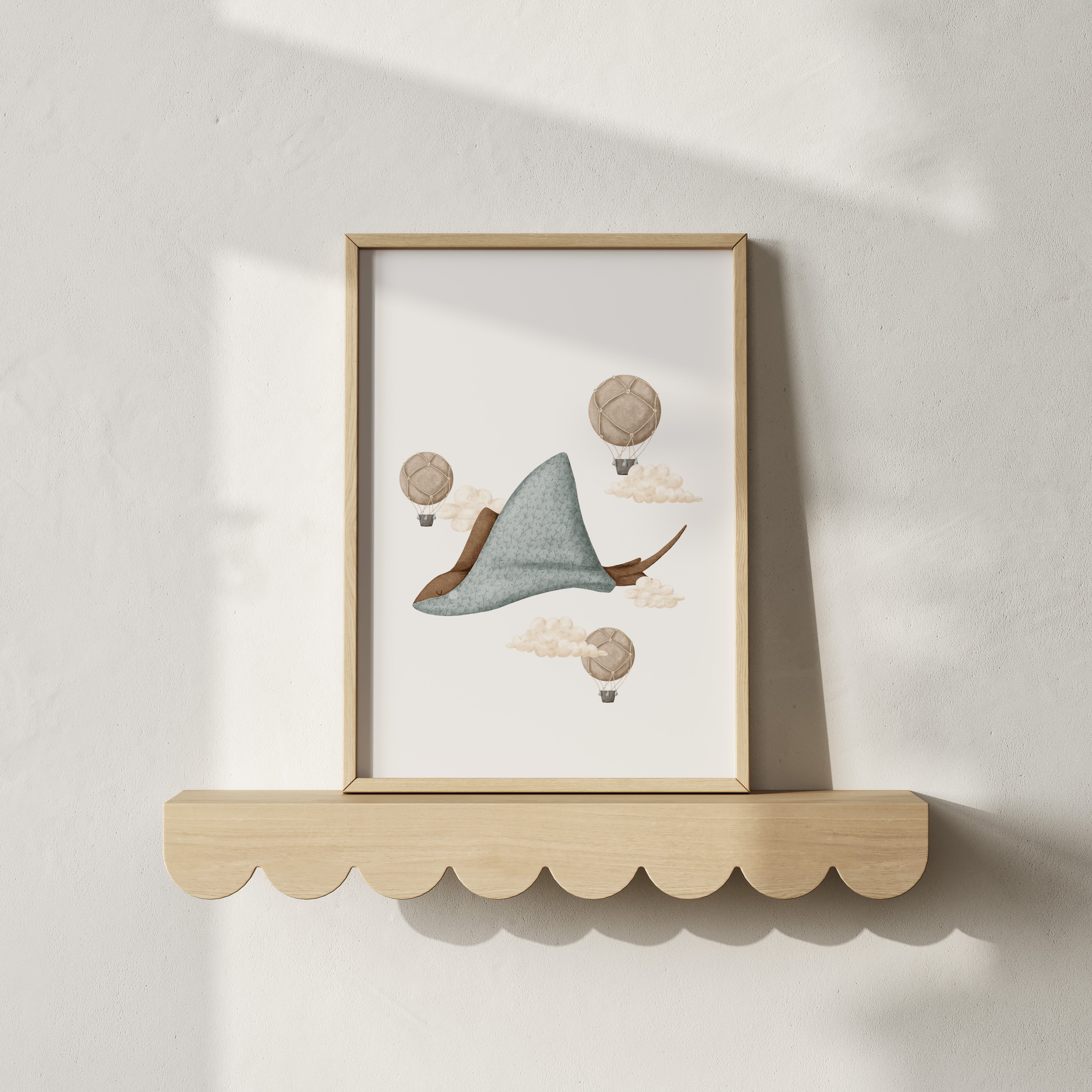 Kinderkamer poster - Droomrog | Memories of Dreams