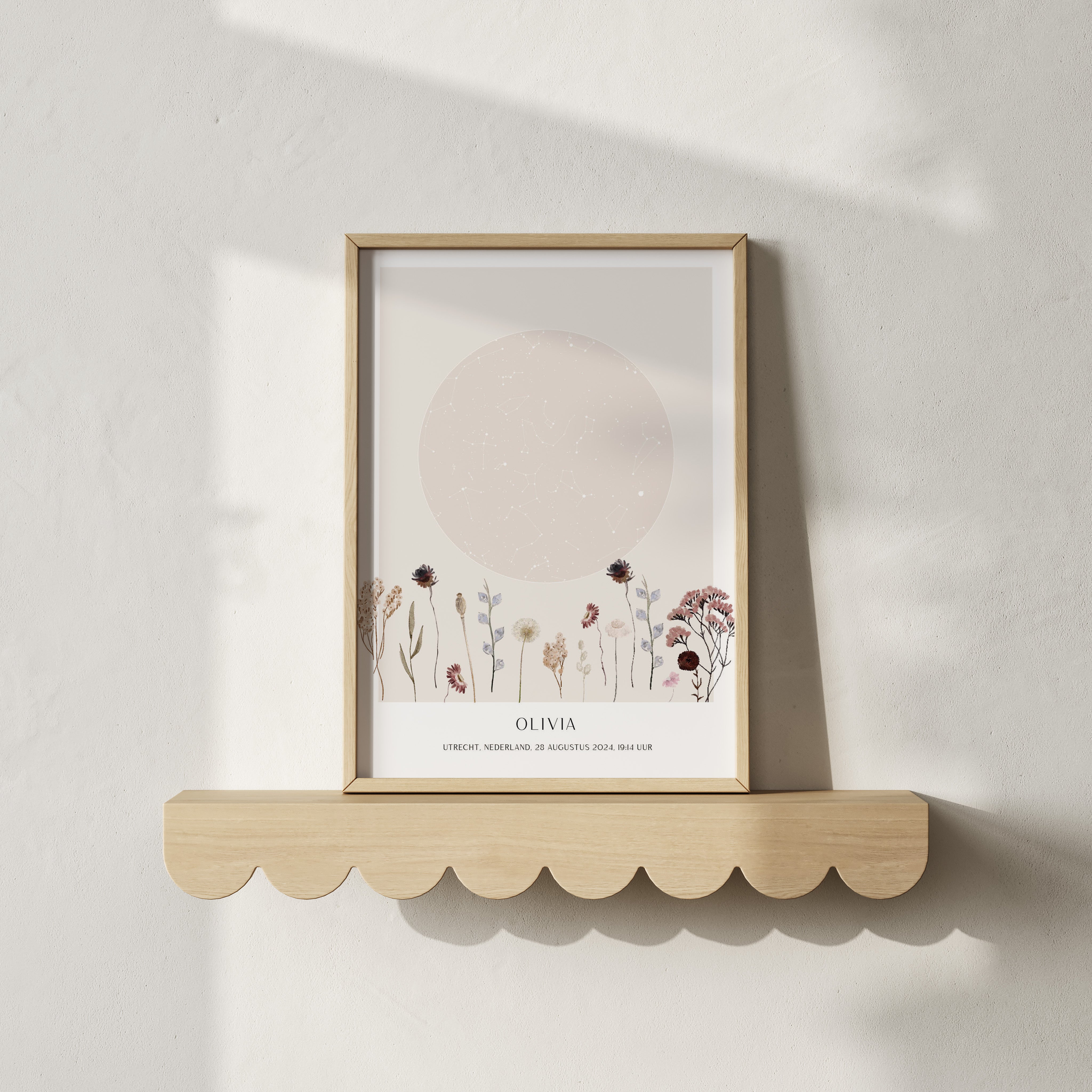 Sterrenhemel poster | Veldbloemen