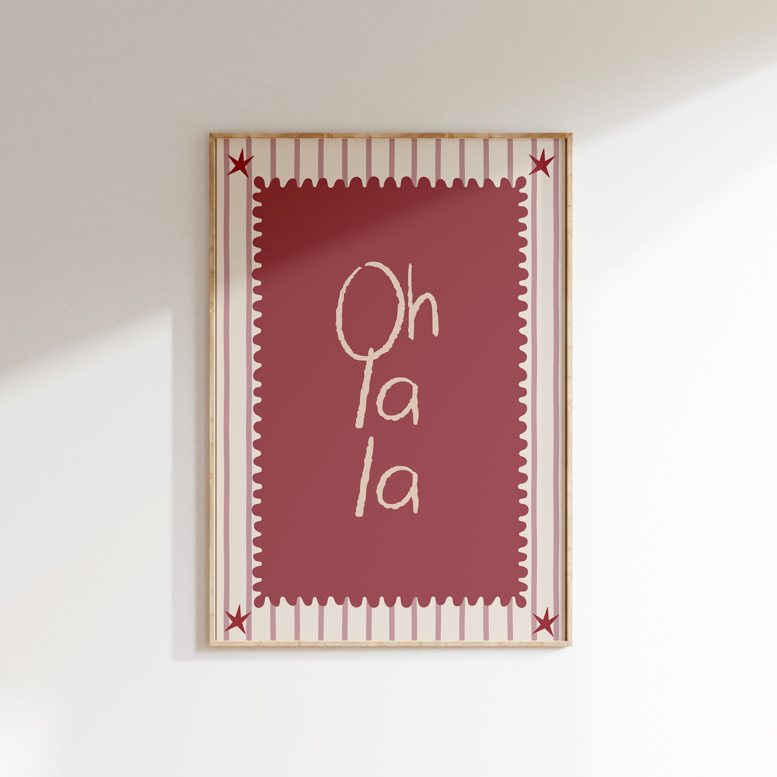 Nursery print - Oh la la