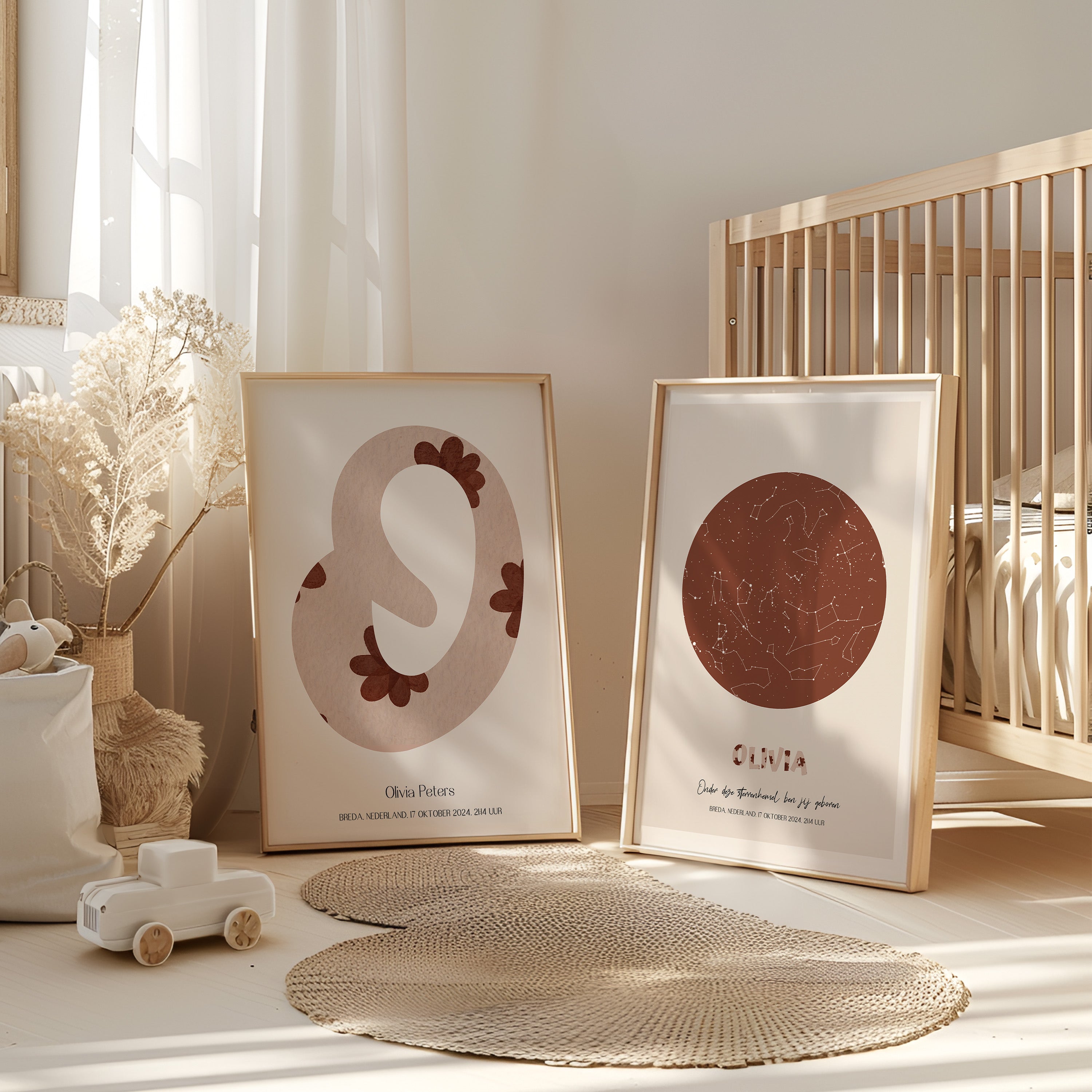 Starry sky poster | LITTLE BIG Dipper - brown