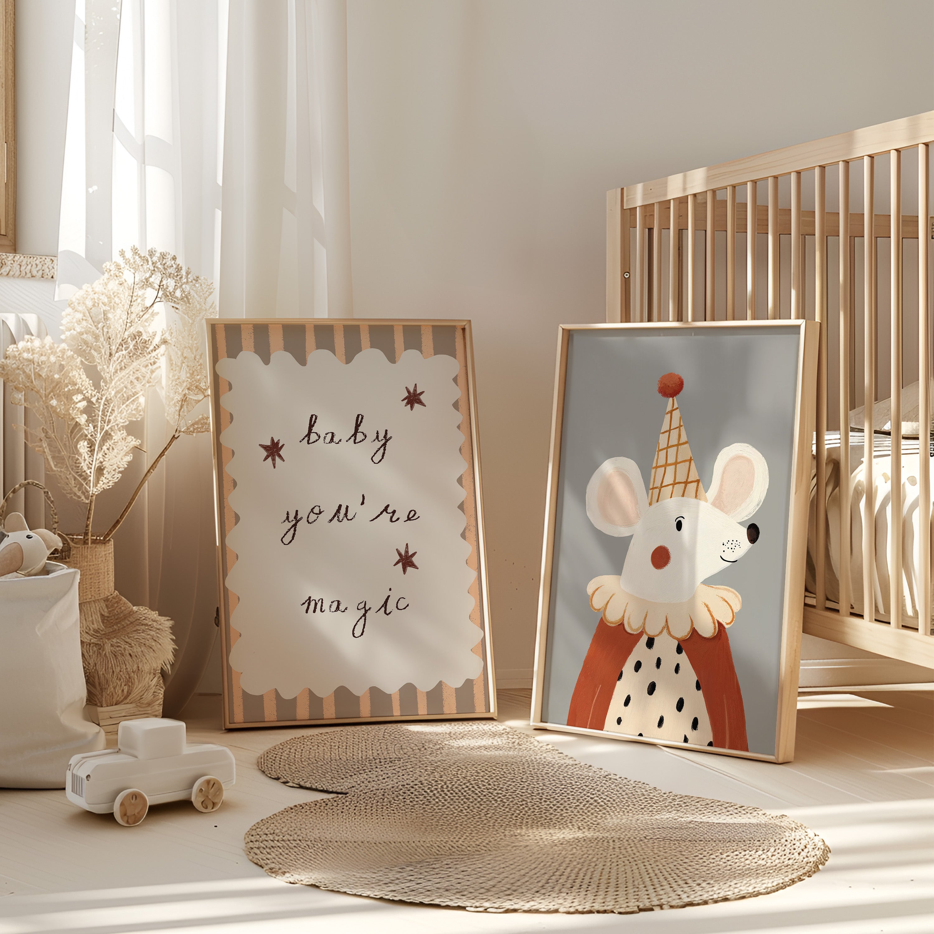 Kinderkamer print - Baby you're magic