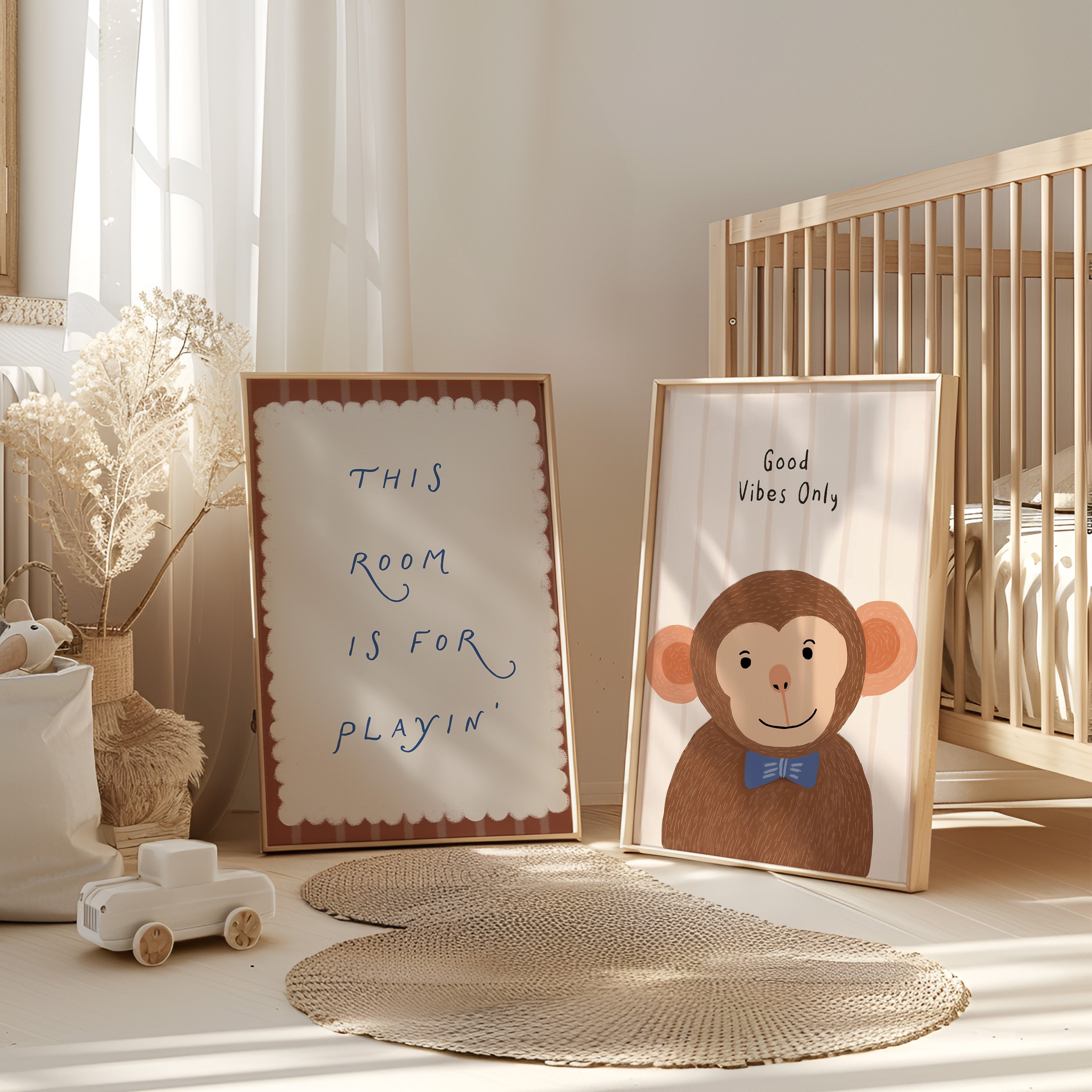 Children's room print - Good vibes only