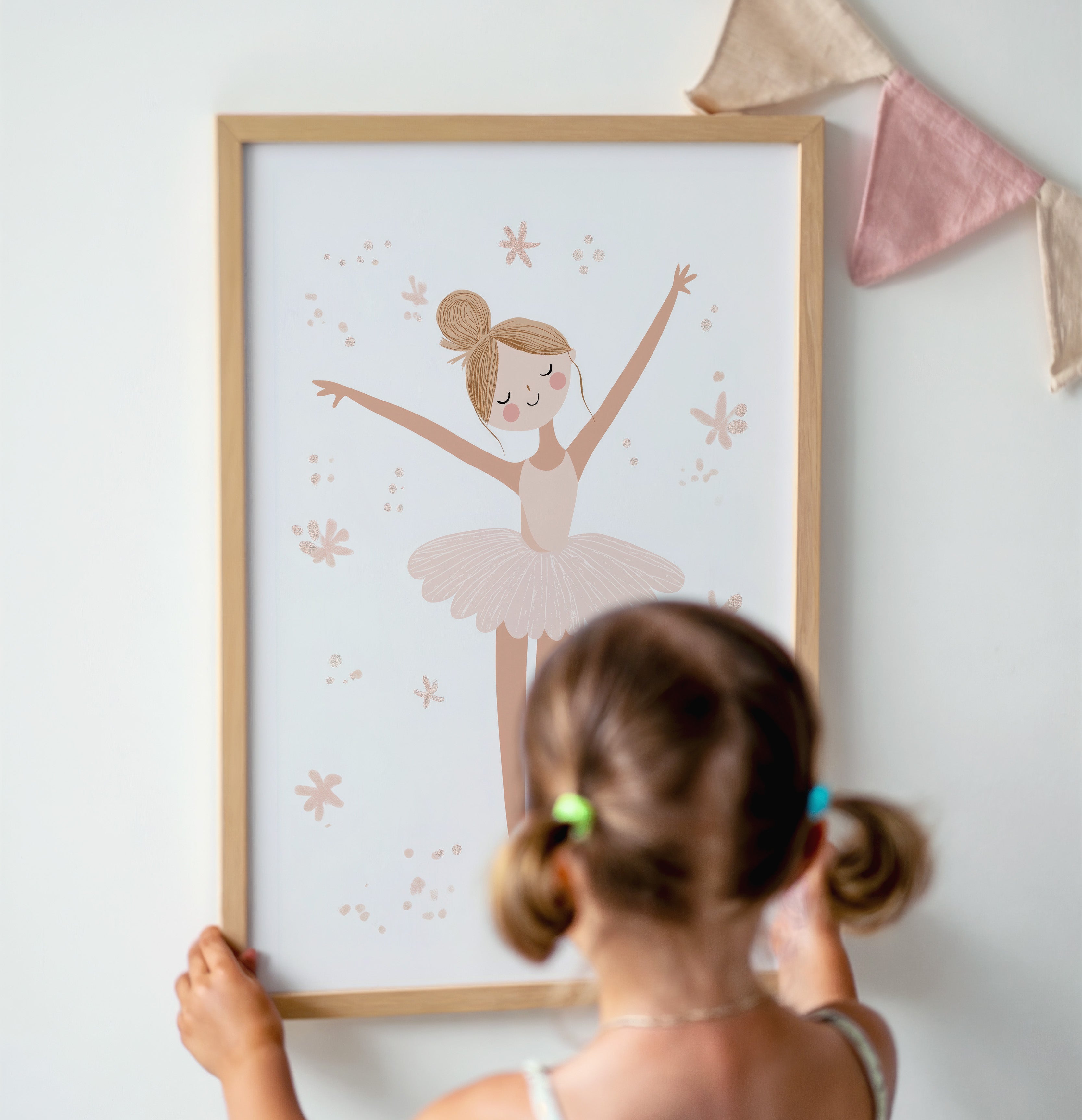Children's room print - Ballerina