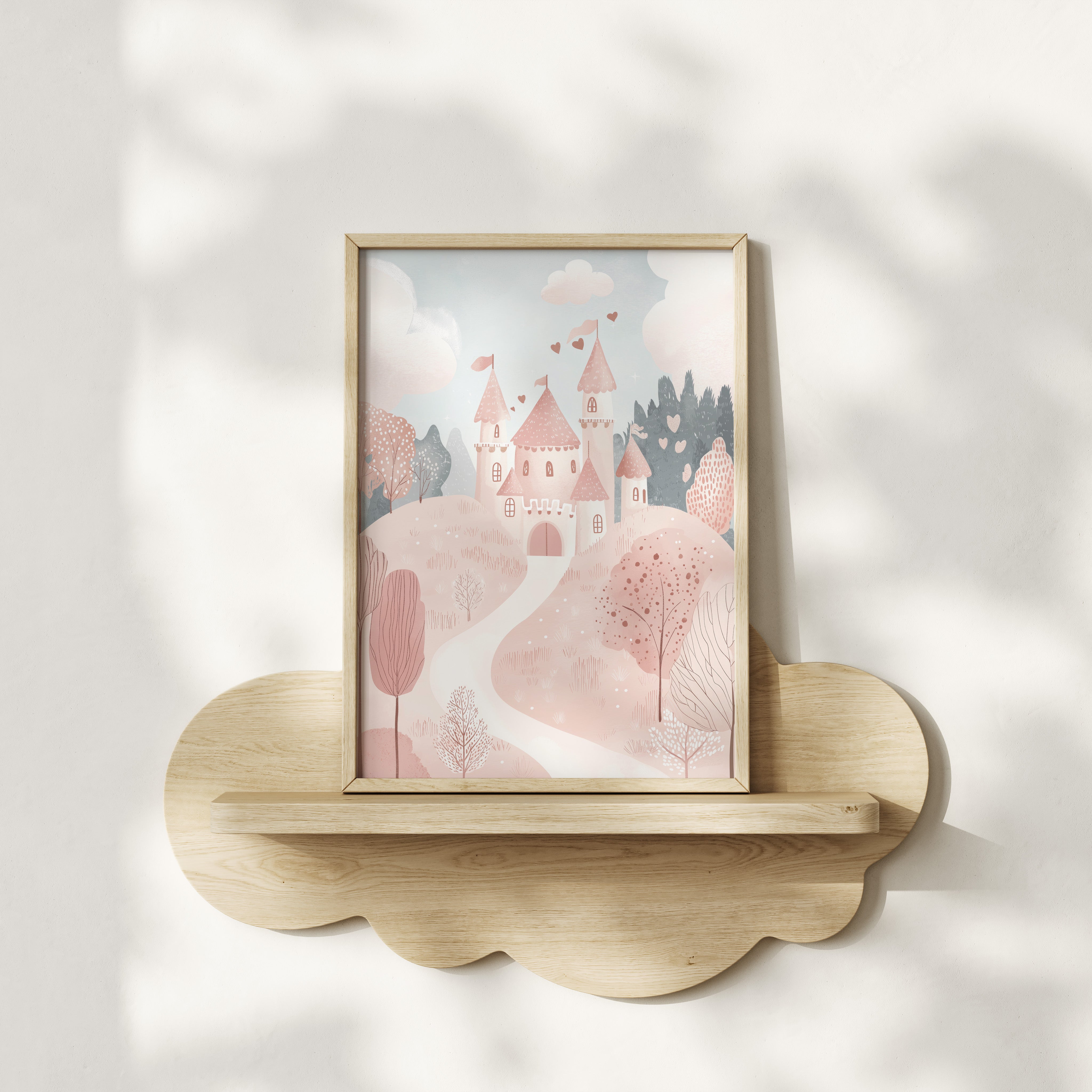 Children's room print - Castle