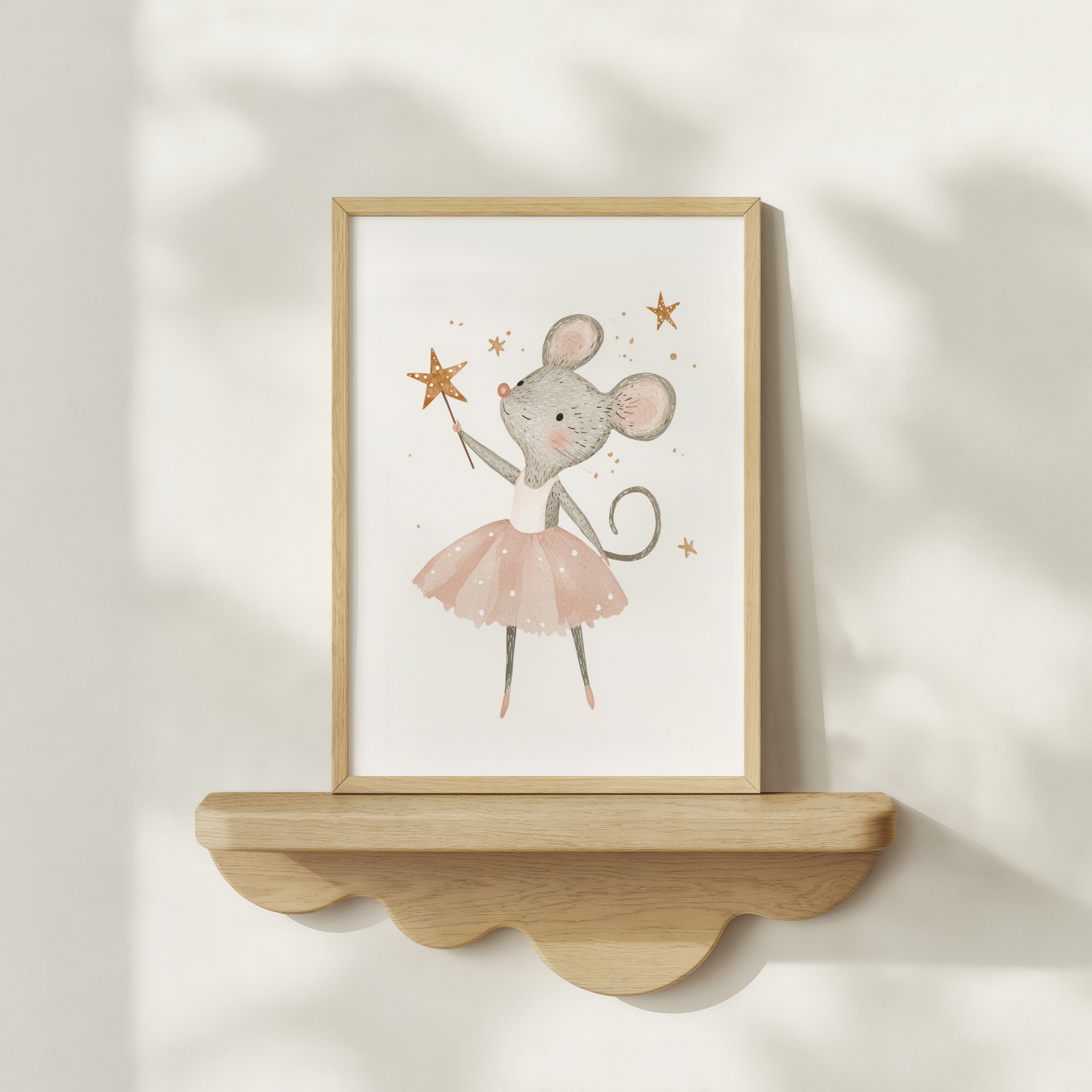 Children's room print - Mouse princess