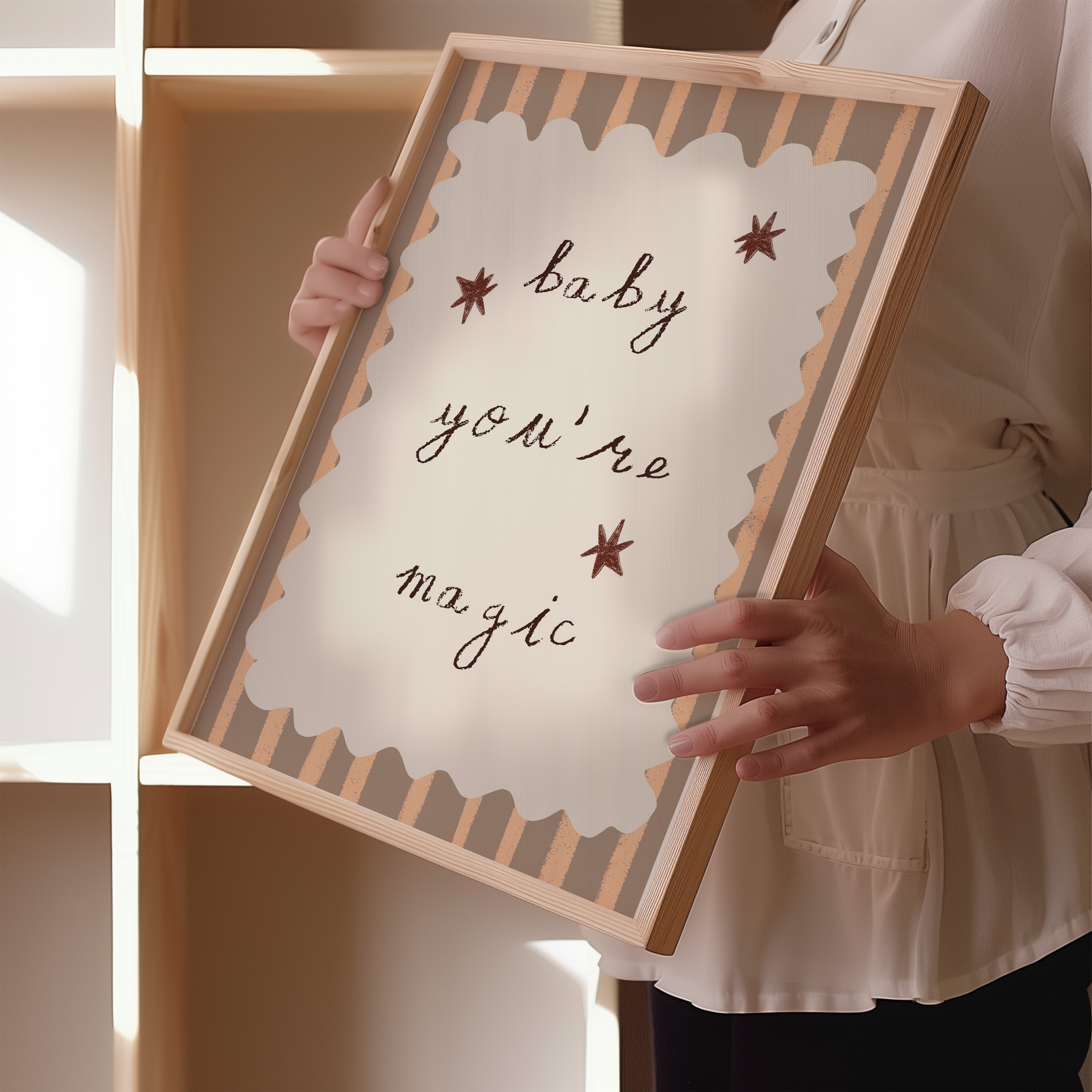 Nursery print - Baby you're magic
