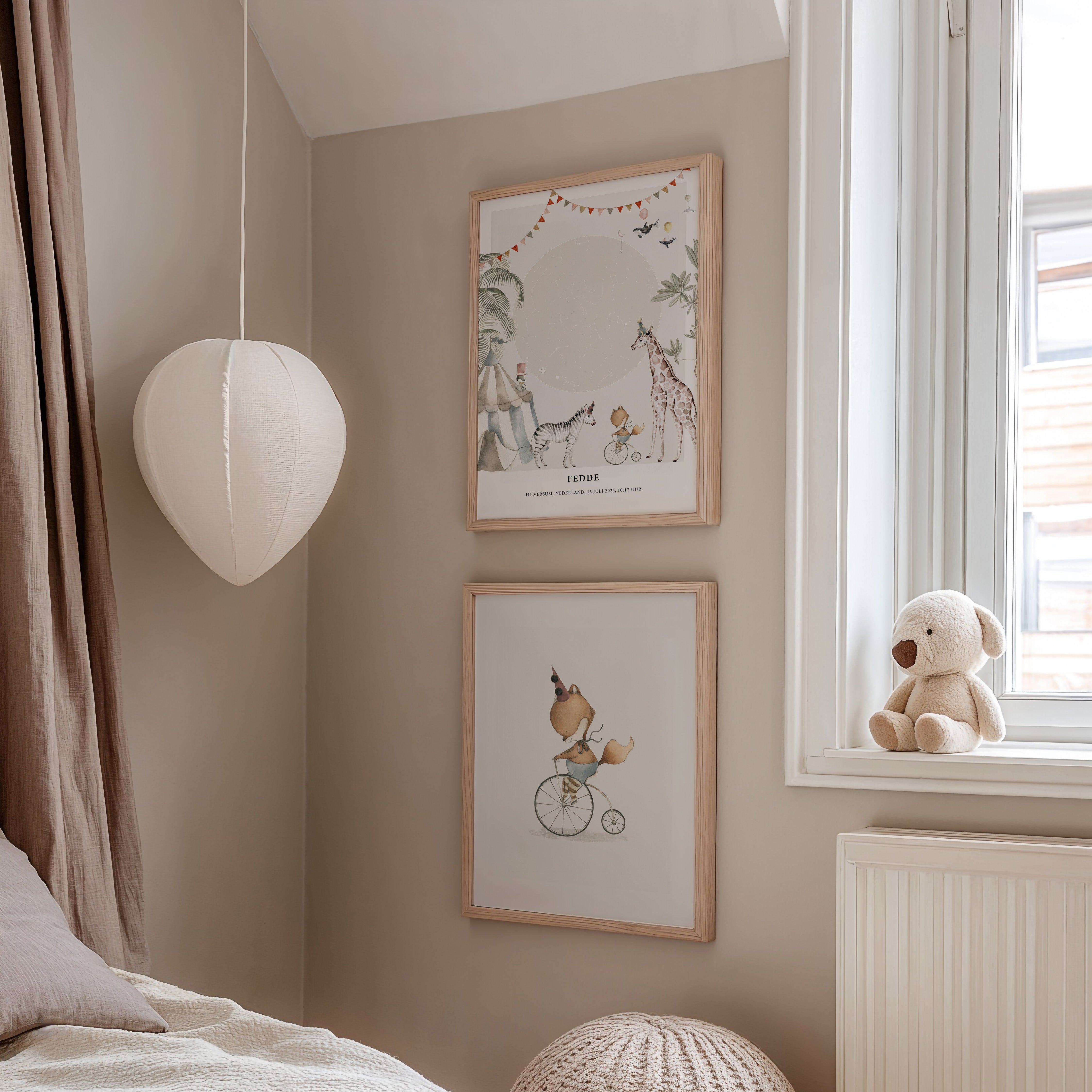 Starry sky poster - Wild circus