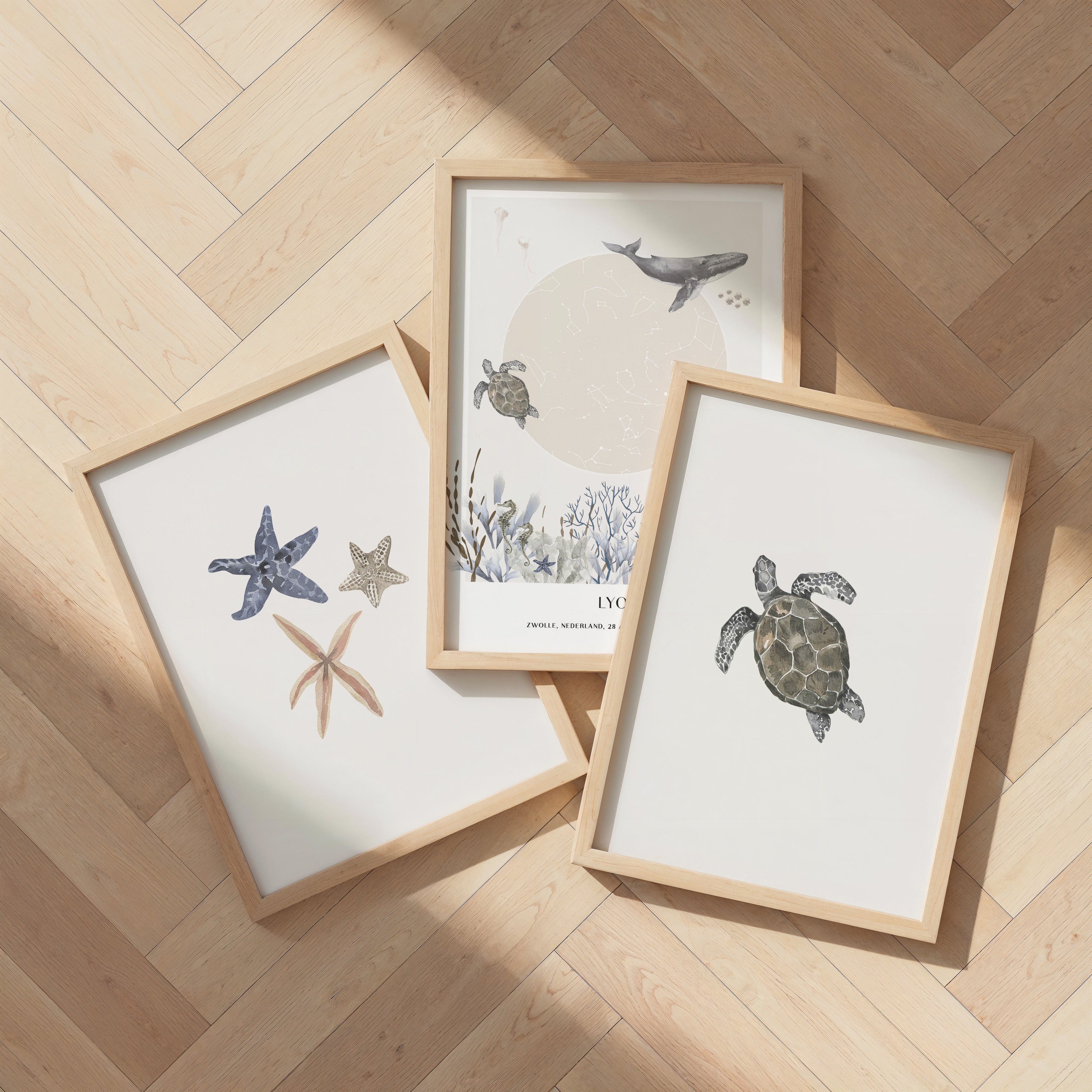 Sterrenhemel poster - Under the sea