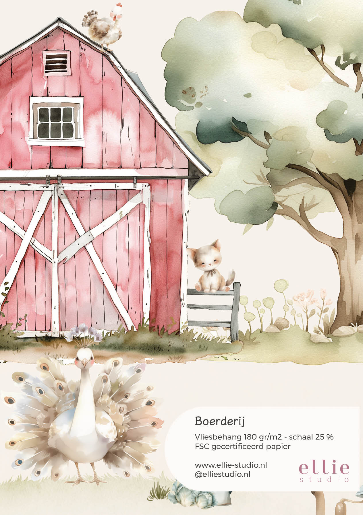 Behangstaal Boerderij