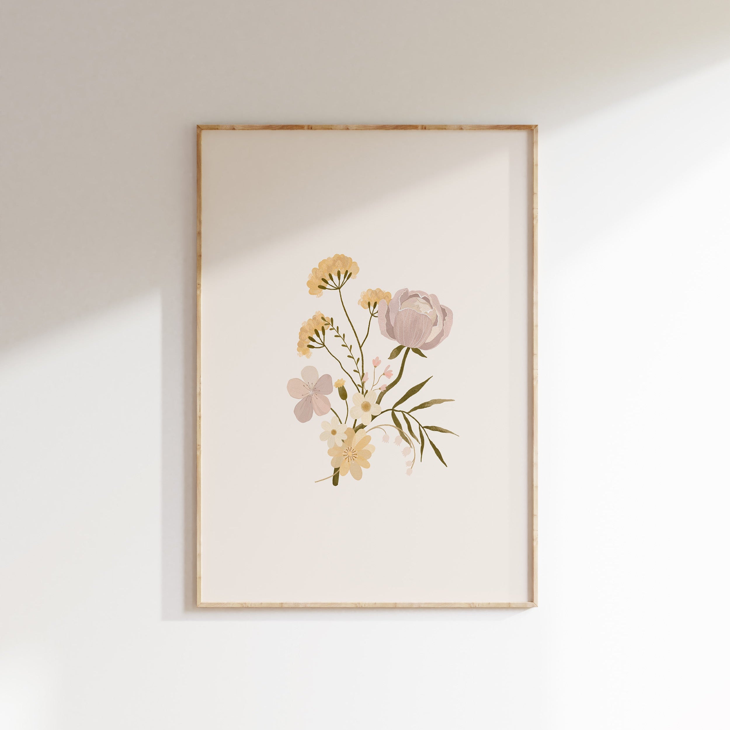Kinderkamer poster - Wildflowers | Garden of Paradise