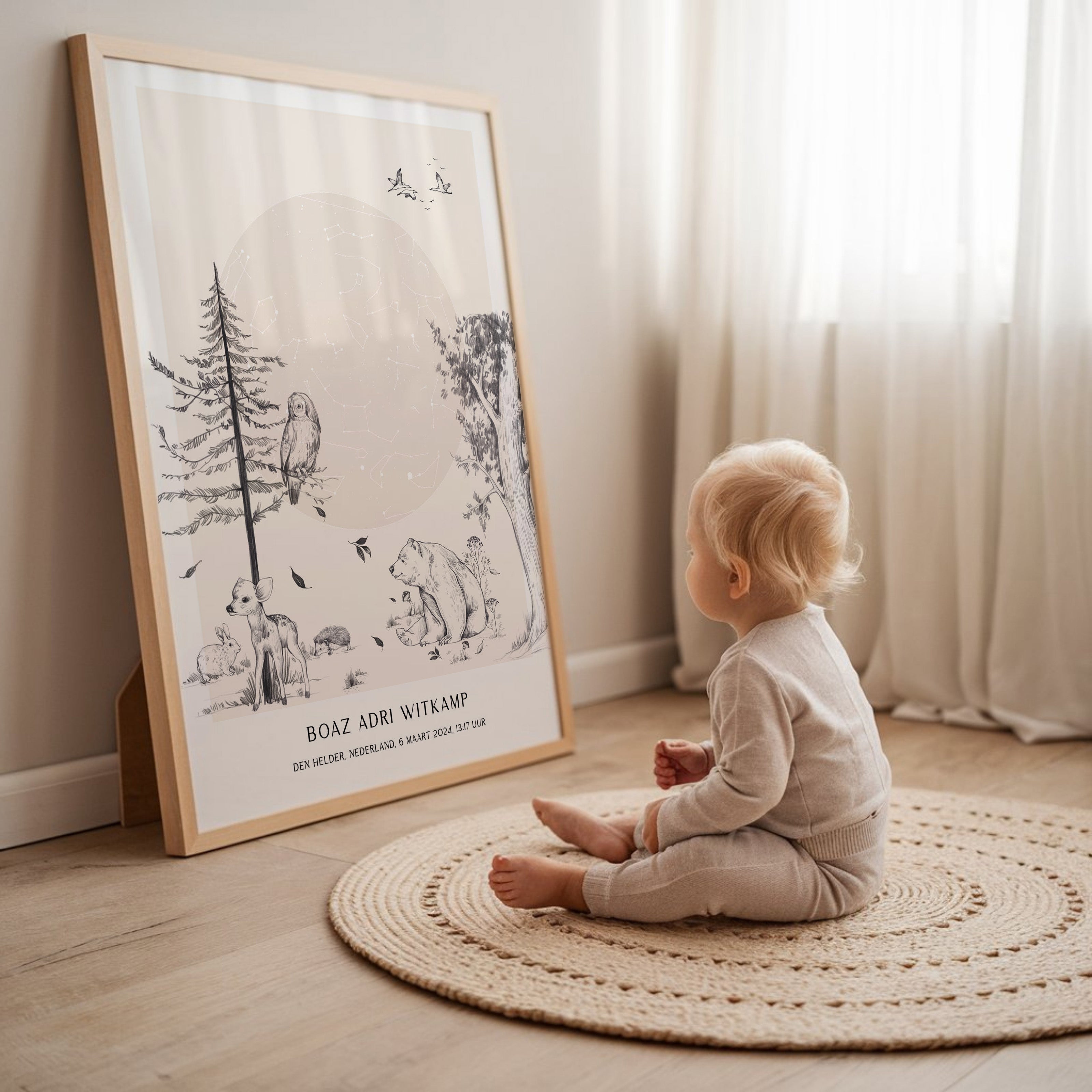 Starry sky poster - Into the Forest